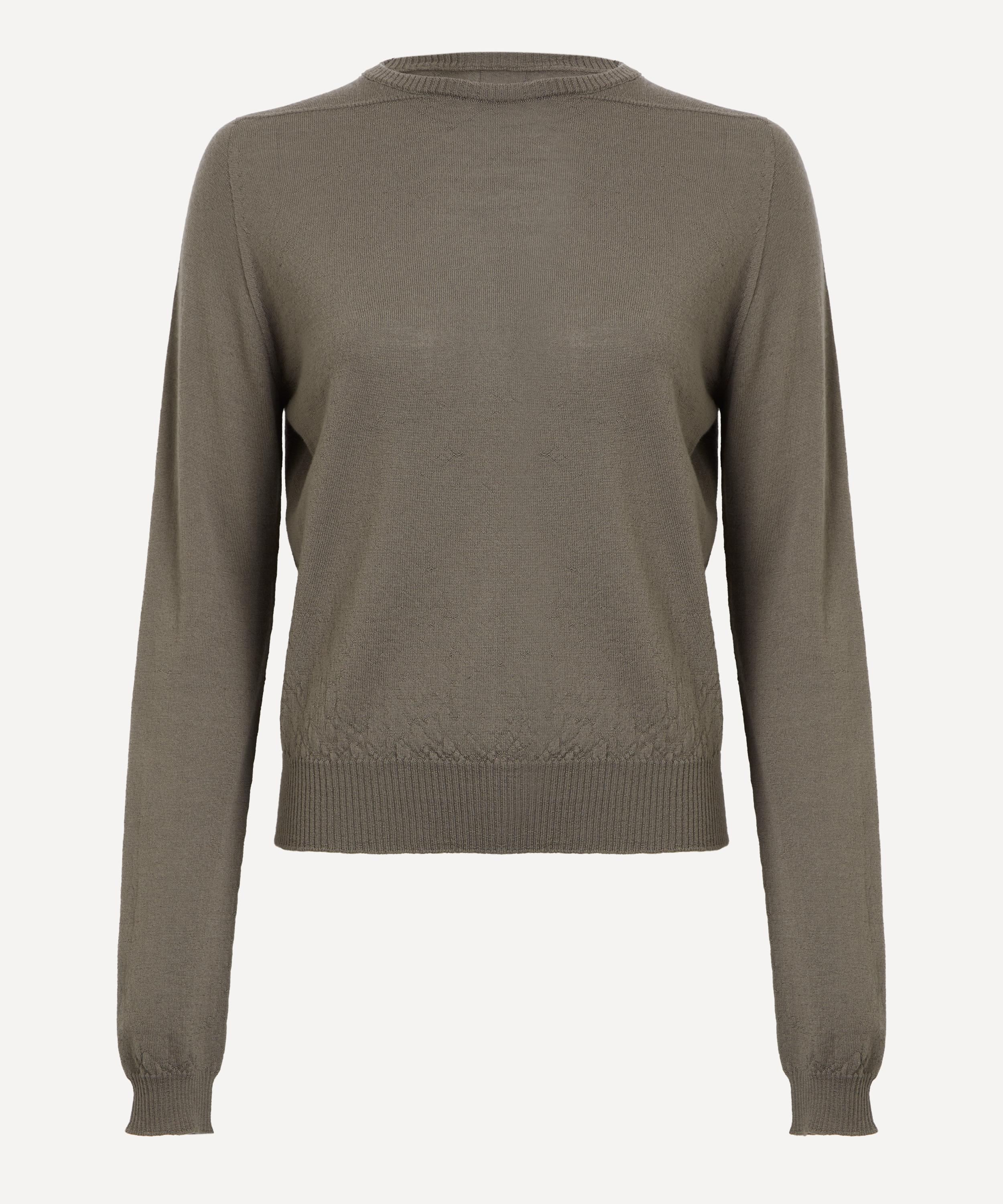 Rick Owens - Maglia Biker Level Wool Jumper image number 0