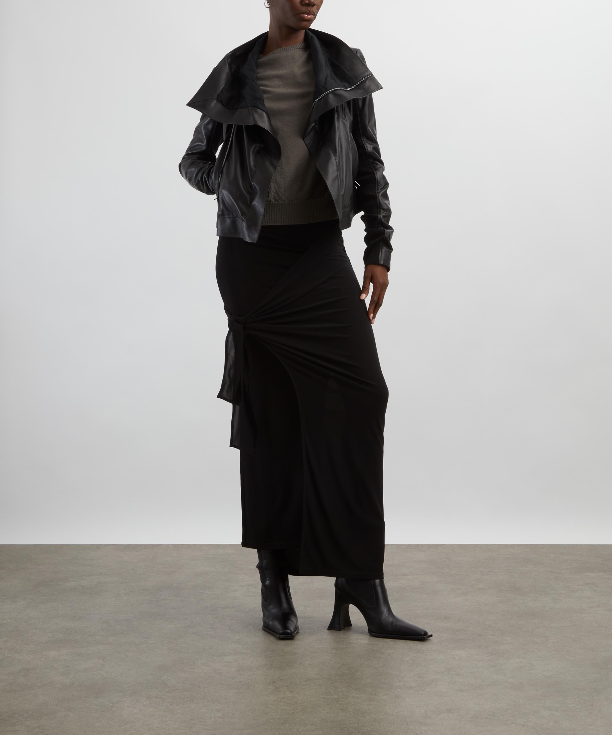 Rick Owens - Maglia Biker Level Wool Jumper image number 1