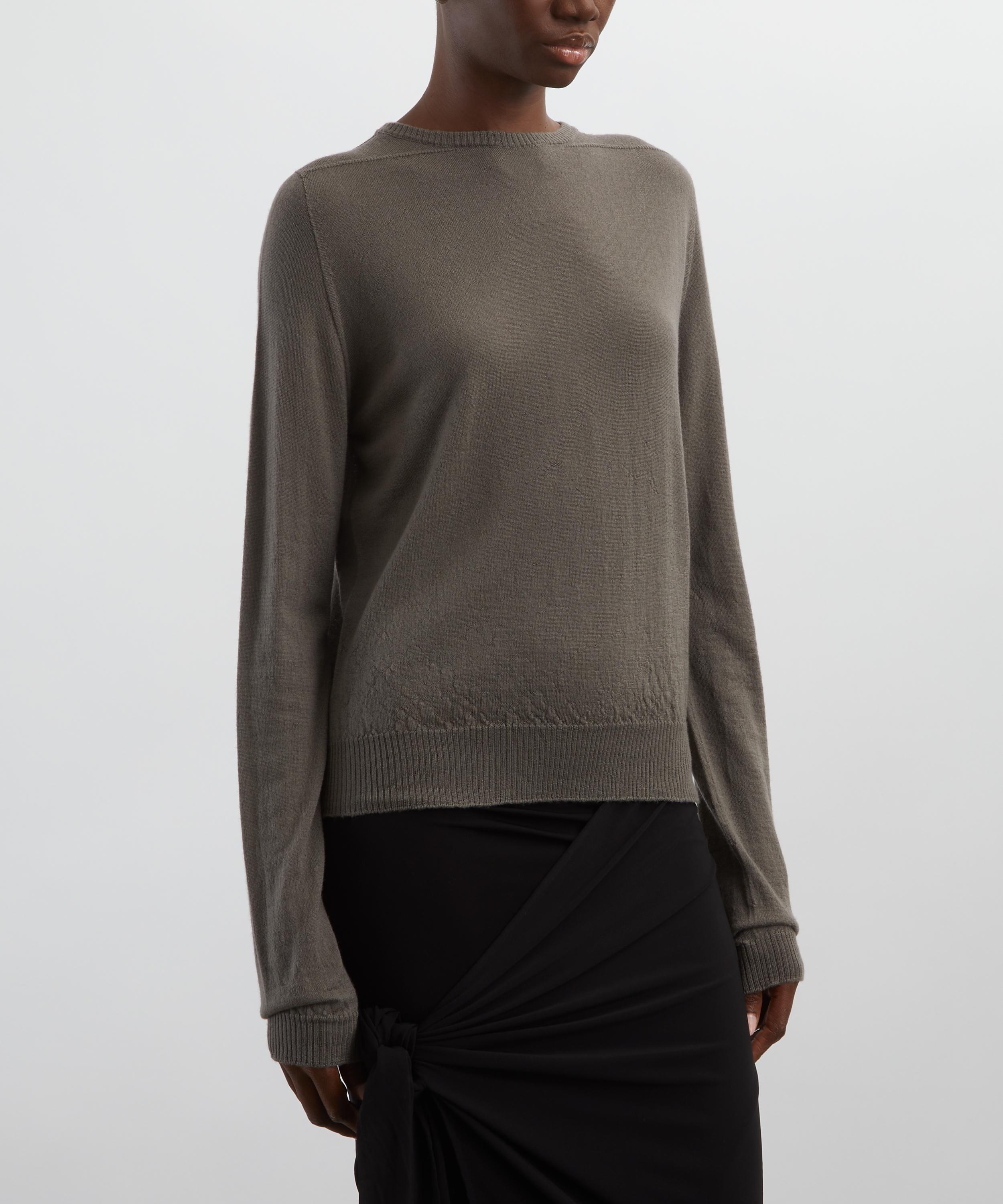 Rick Owens - Maglia Biker Level Wool Jumper image number 2
