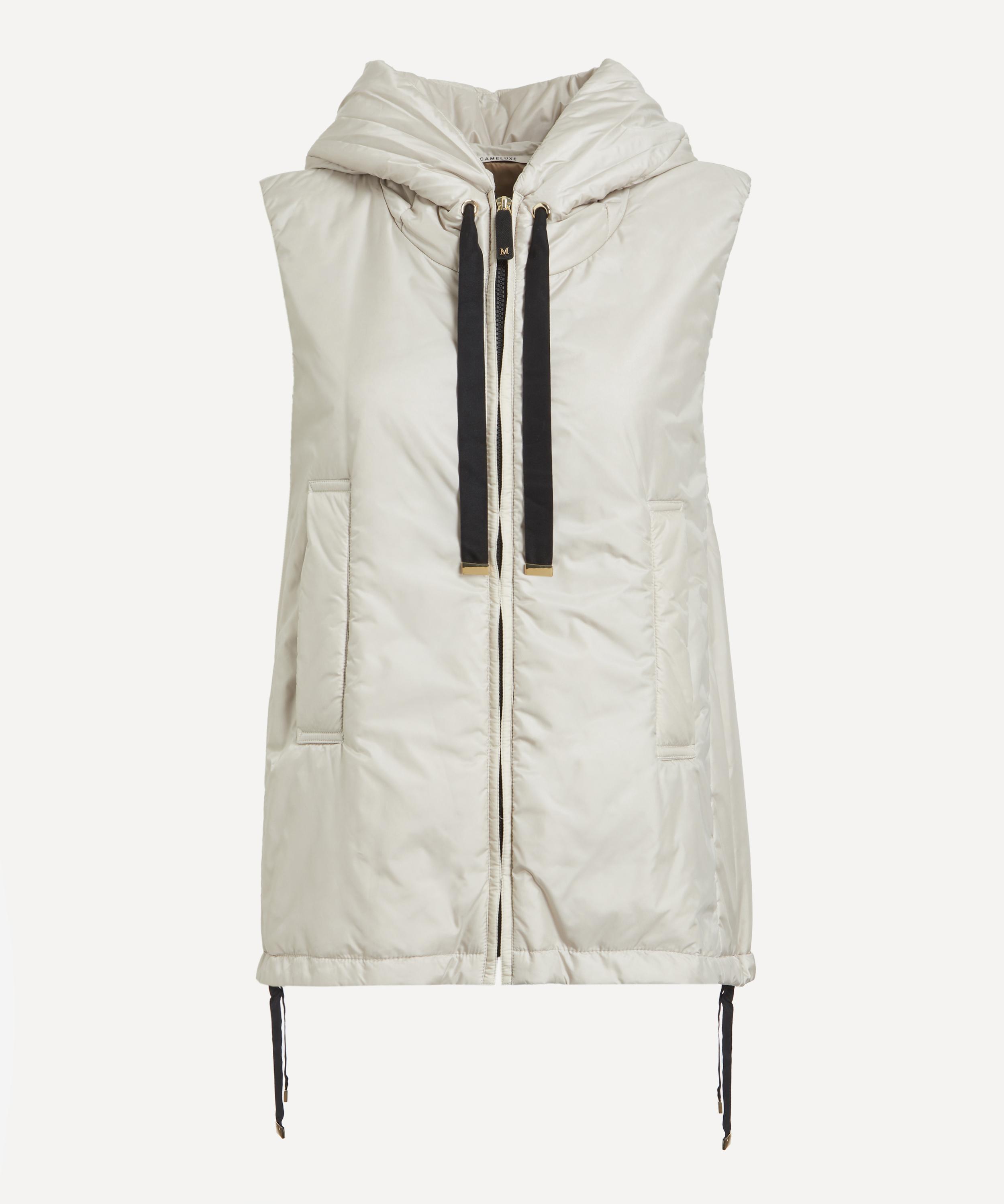 Max Mara - Beige Greengo Drip-Proof Canvas Gilet image number 0
