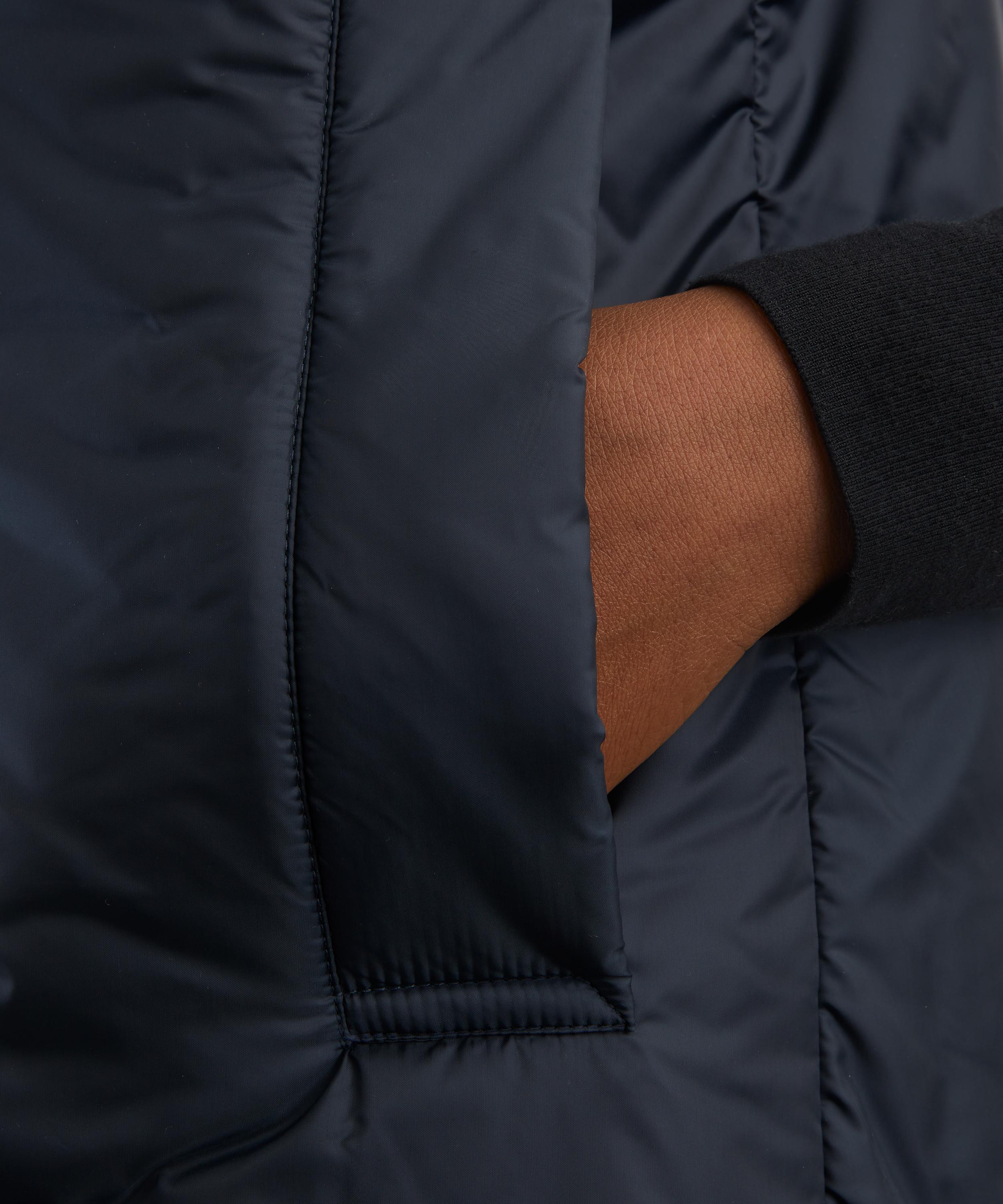Max Mara - Midnight Blue Greenve Water-Repellent Padded Gilet image number 4