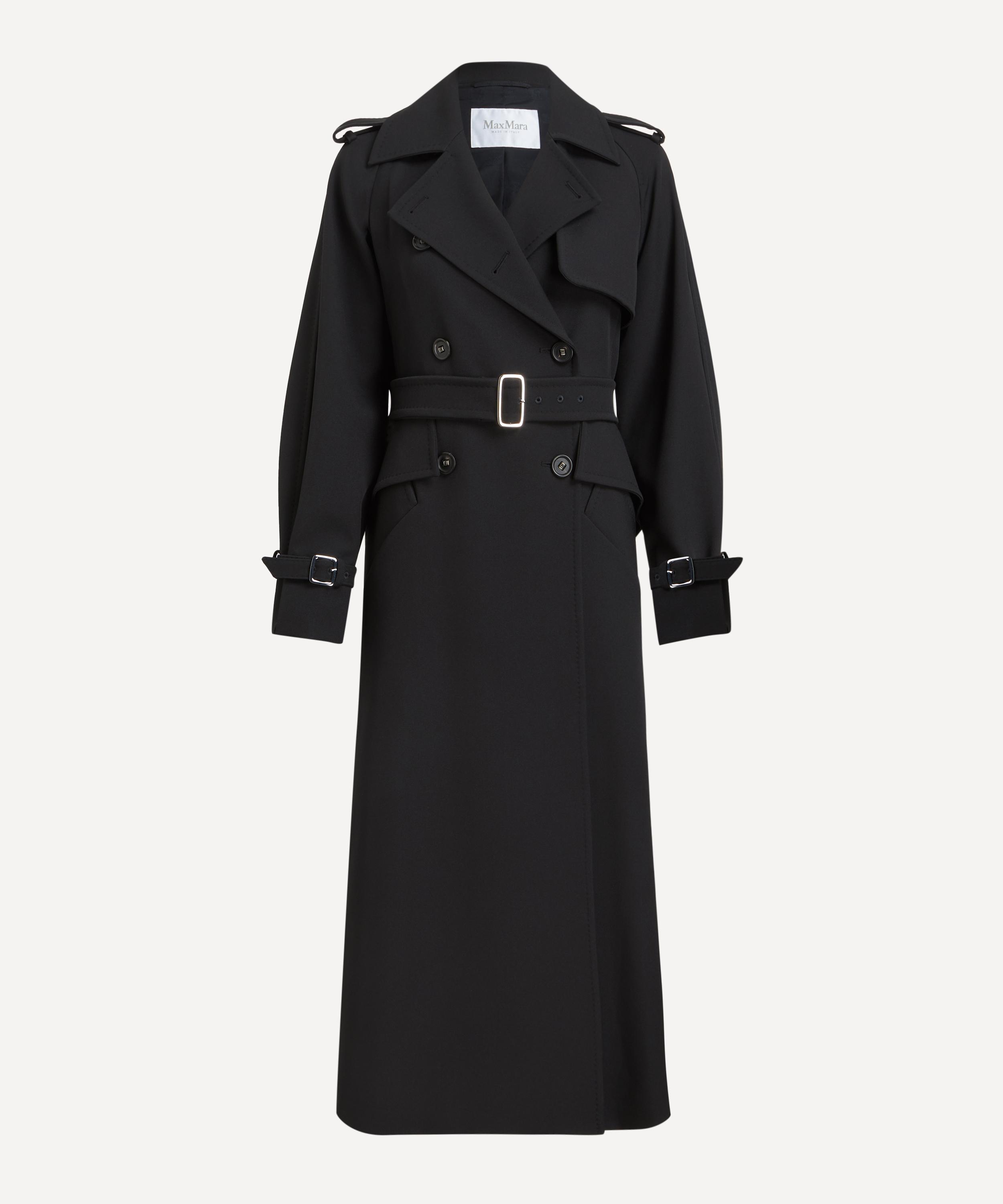 Max Mara - Flavio Long Sablé Trench Coat image number 0
