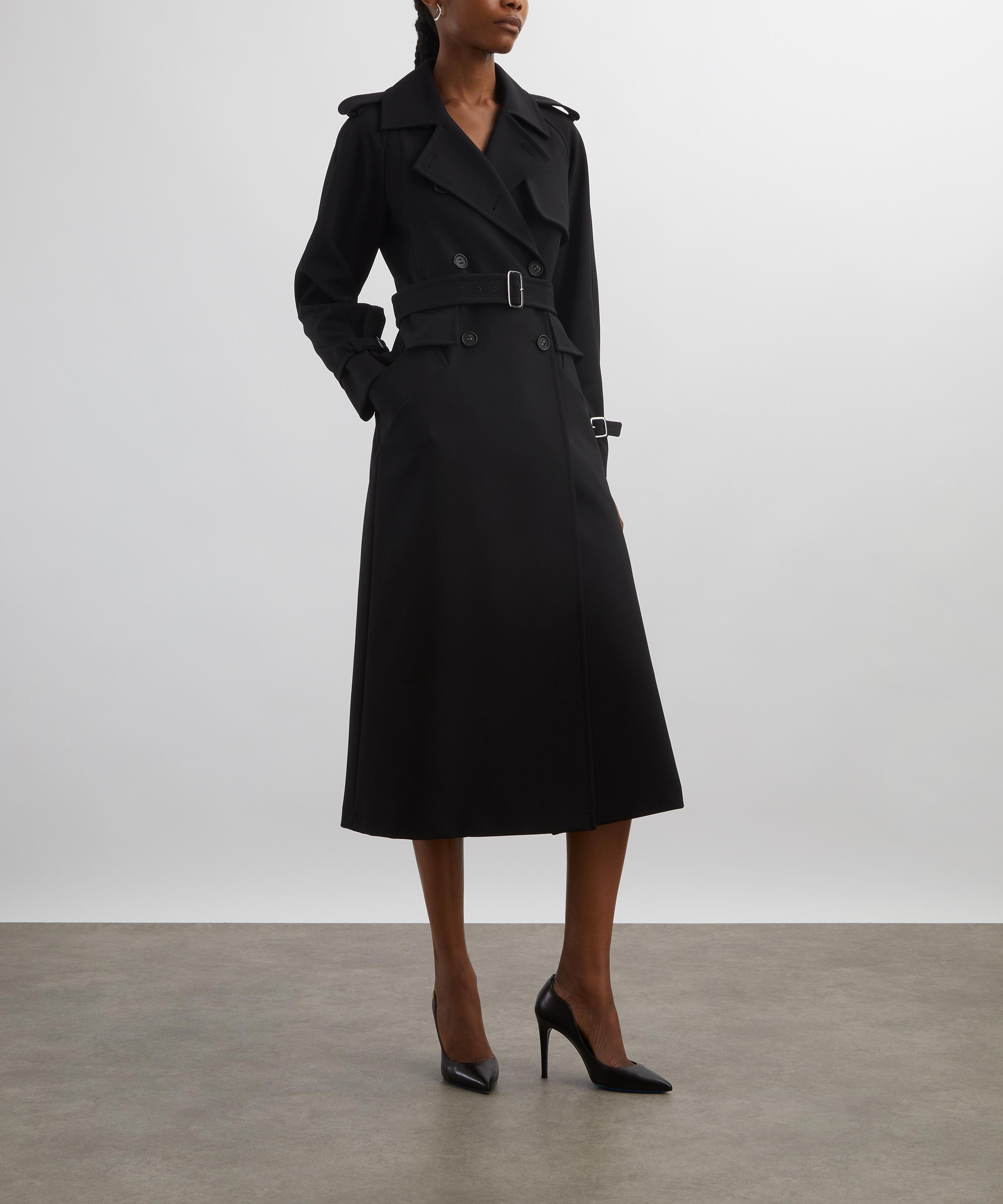 Max Mara Flavio Long Sablé Trench Coat | Liberty