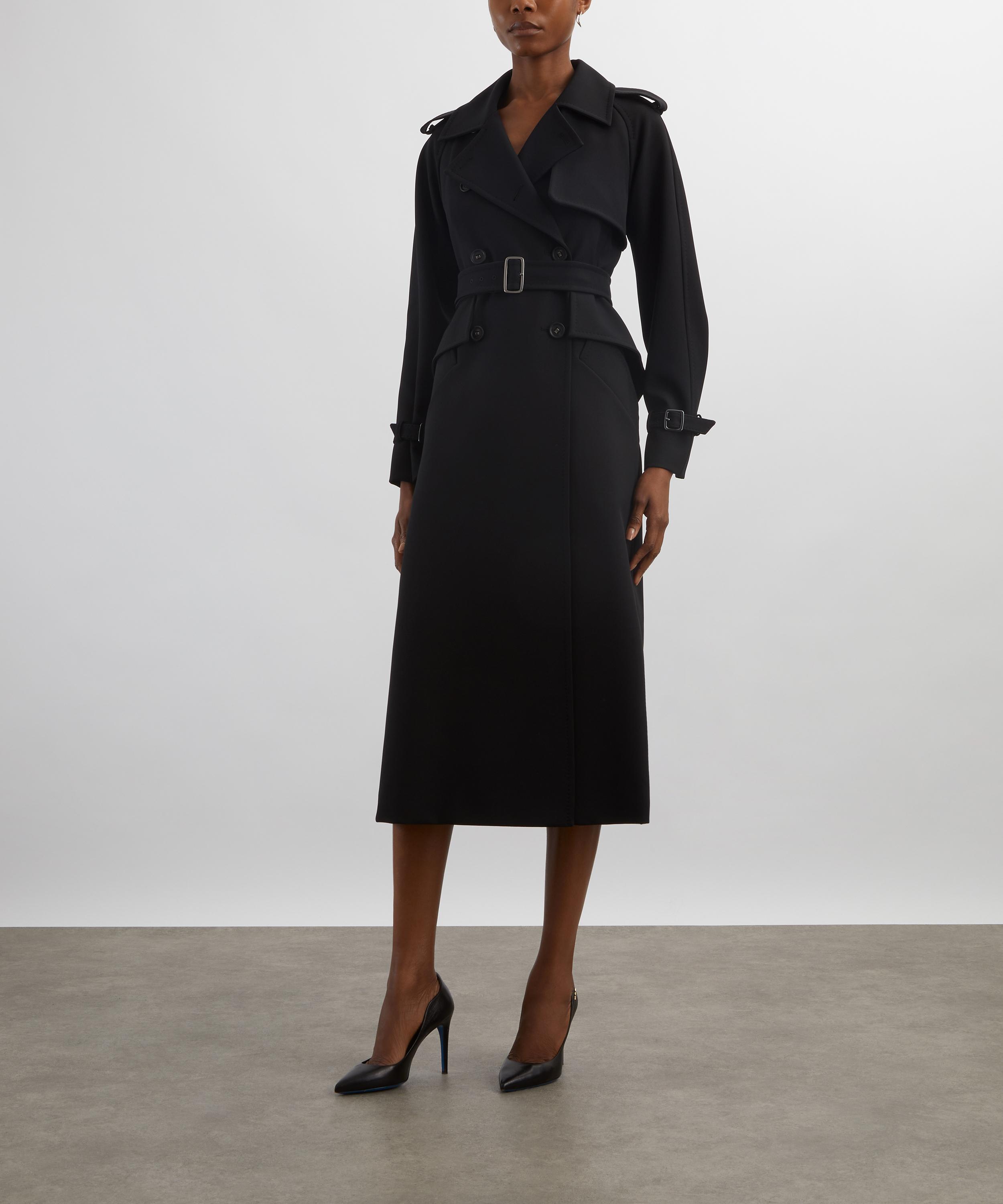 Max Mara - Flavio Long Sablé Trench Coat image number 2