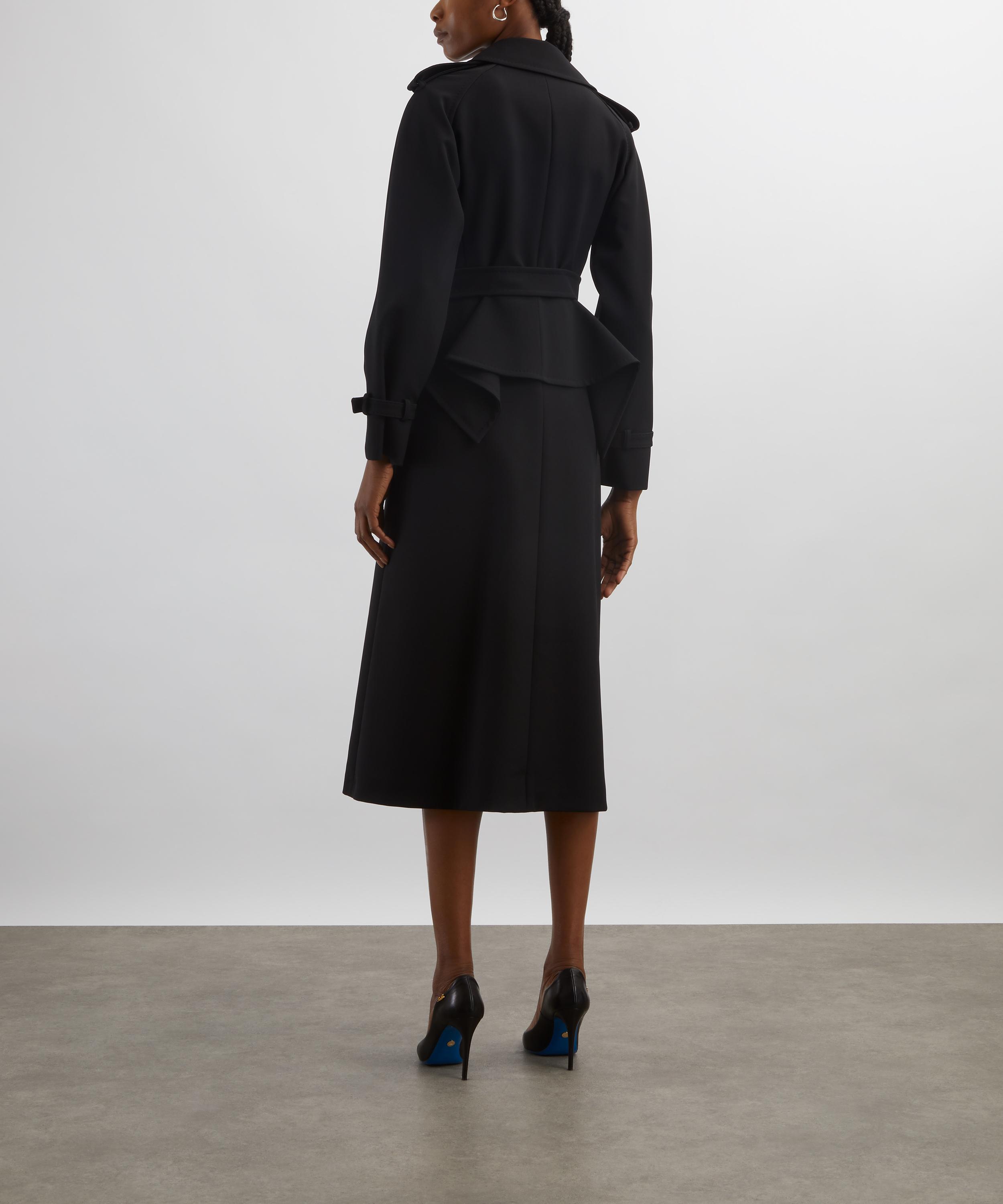 ジャケット Max Mara Black long trench in sable Max Mara Black long trench in sable | TheDoubleF