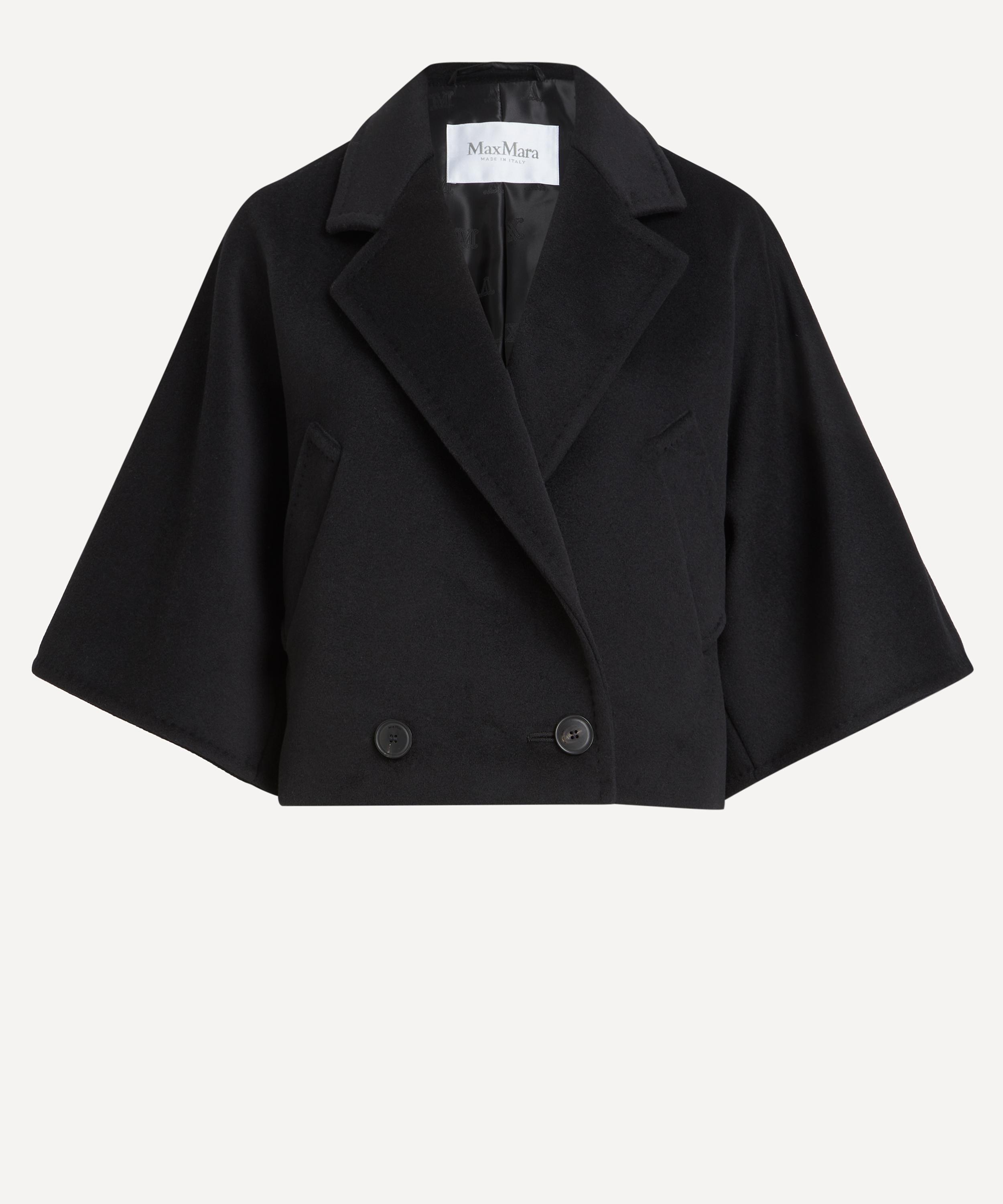 Max Mara - Galea Wool and Cashmere Cropped Jacket image number 0