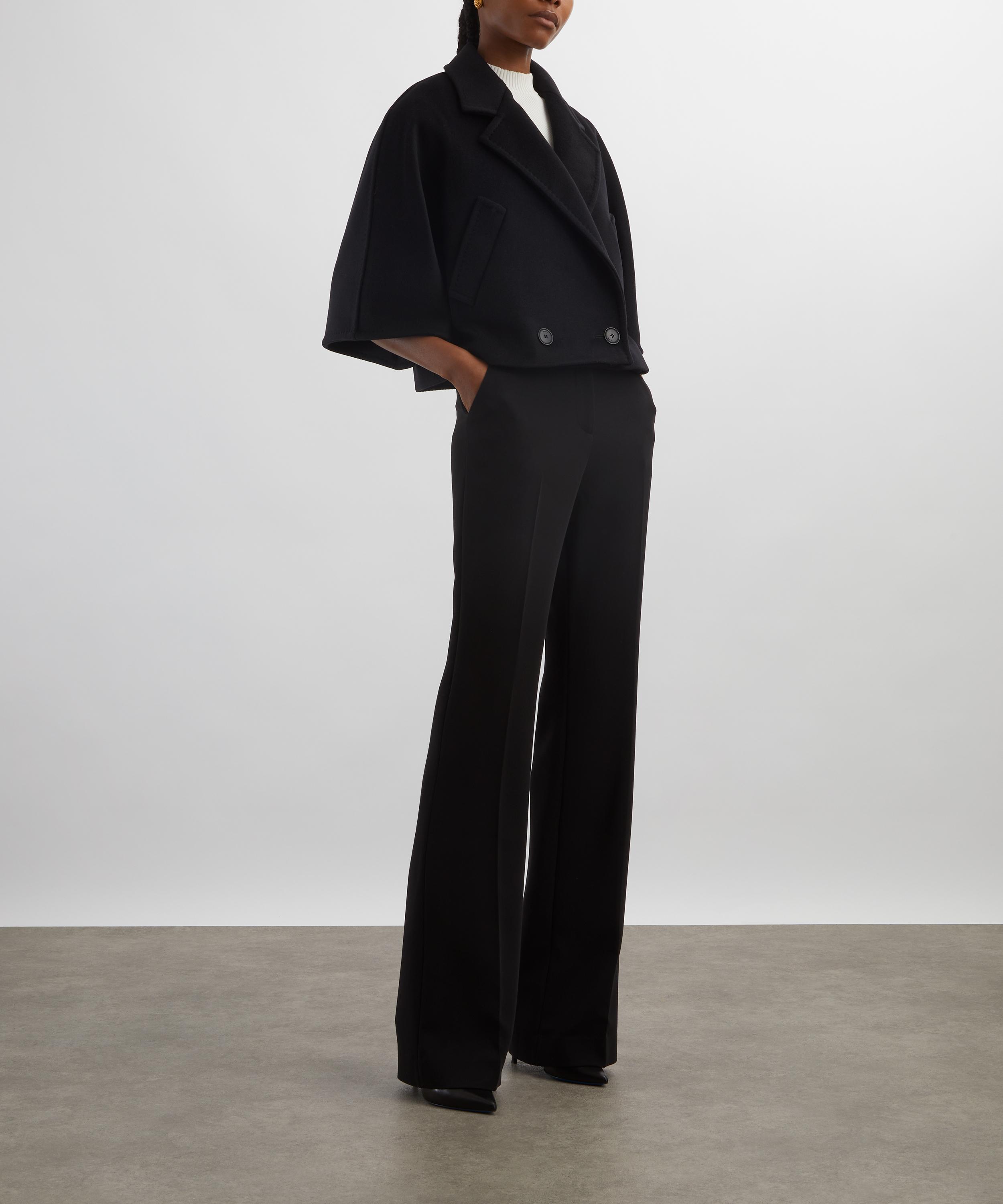 Max Mara - Galea Wool and Cashmere Cropped Jacket image number 1
