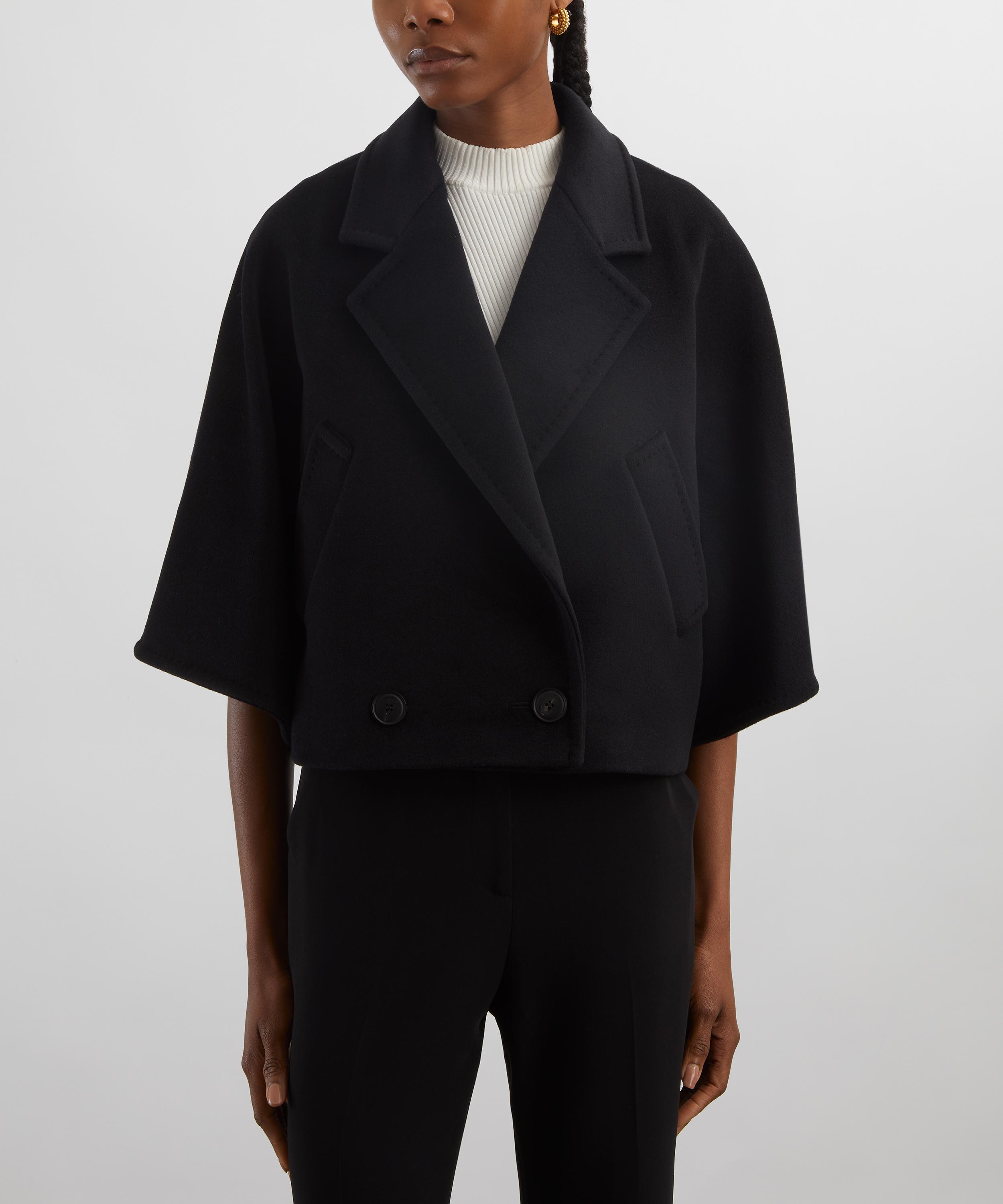 Max Mara - Galea Wool and Cashmere Cropped Jacket image number 2