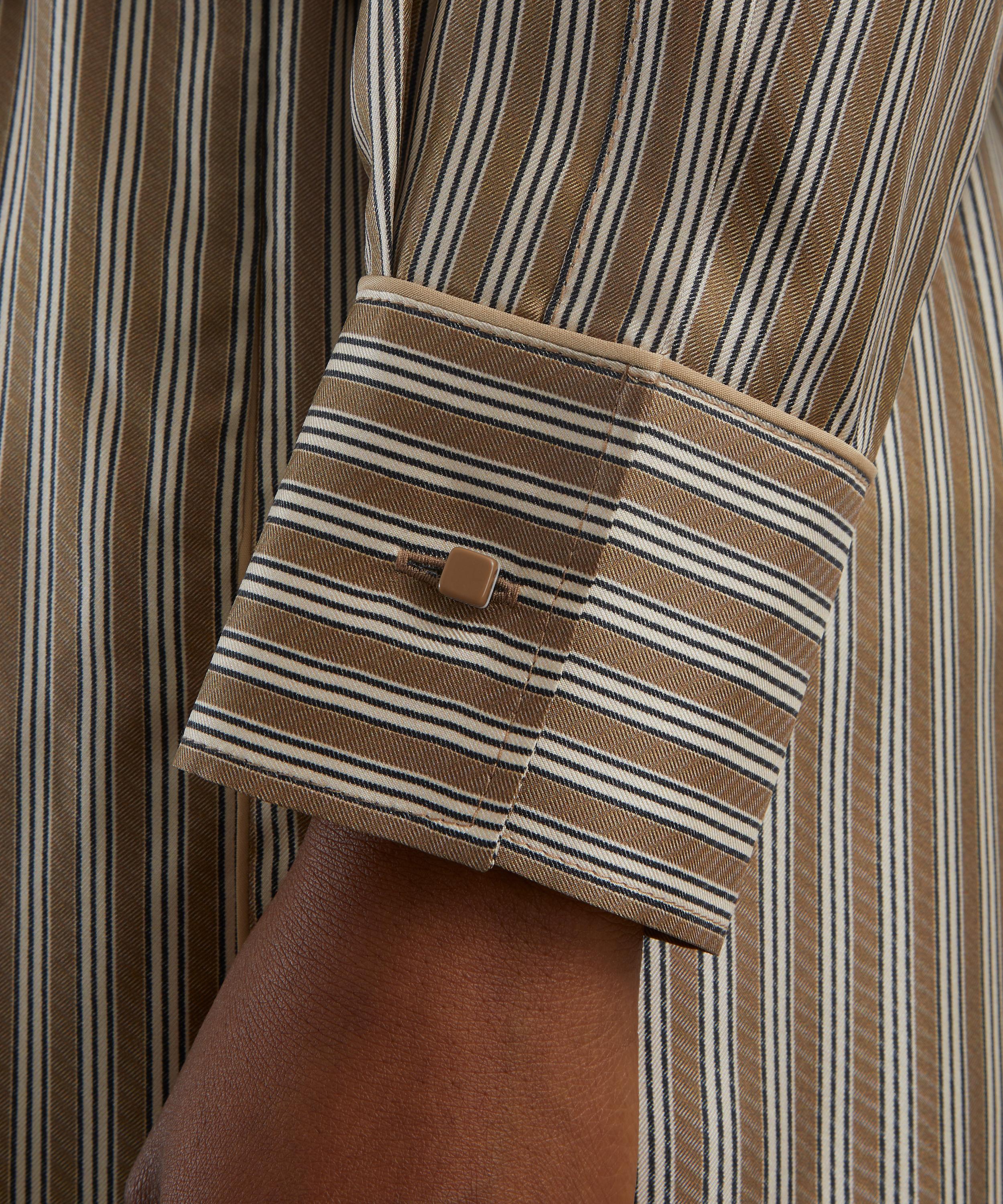 Max Mara - Brama Printed Silk Cropped Shirt image number 4
