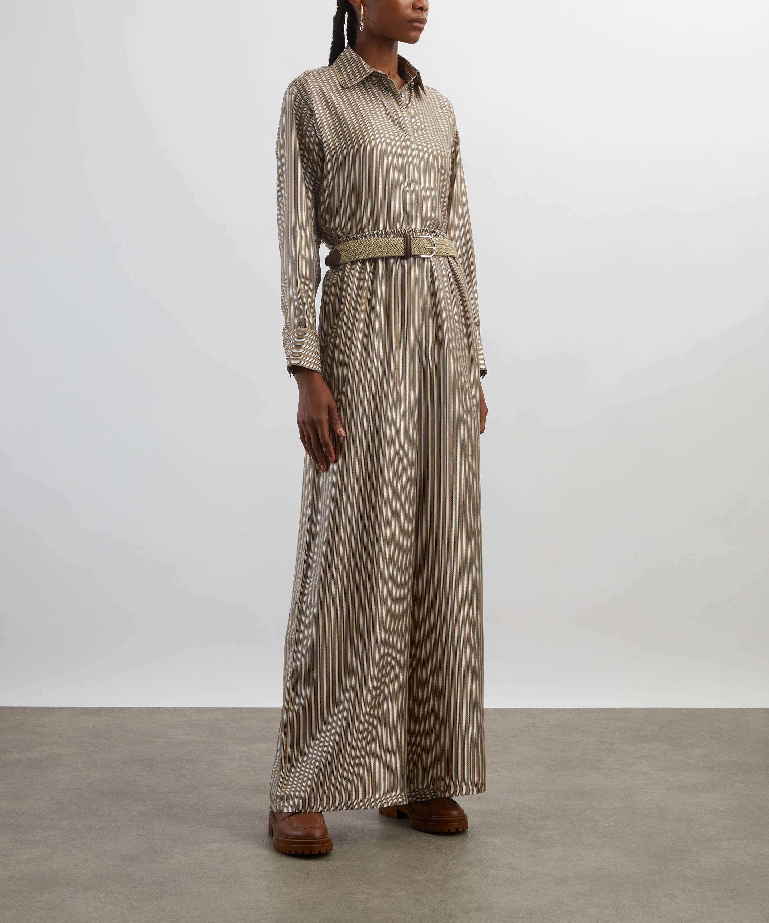 Max Mara - Ladino Wide-Leg Silk Trousers image number 1