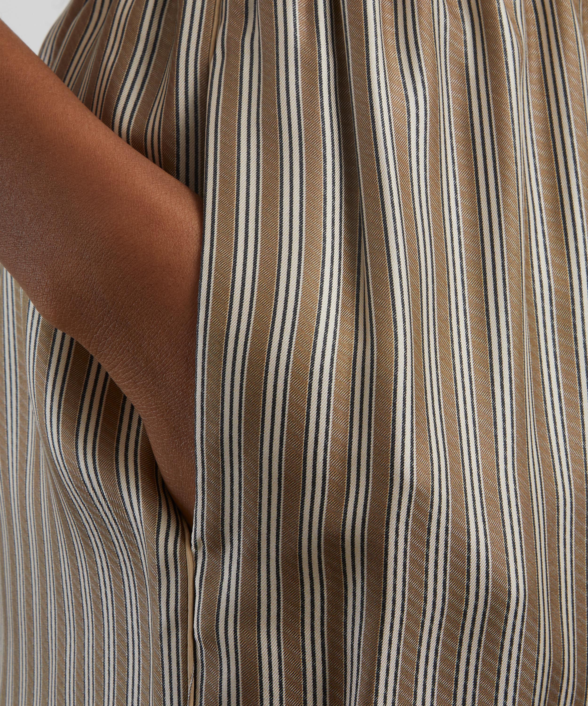 Max Mara - Ladino Wide-Leg Silk Trousers image number 4