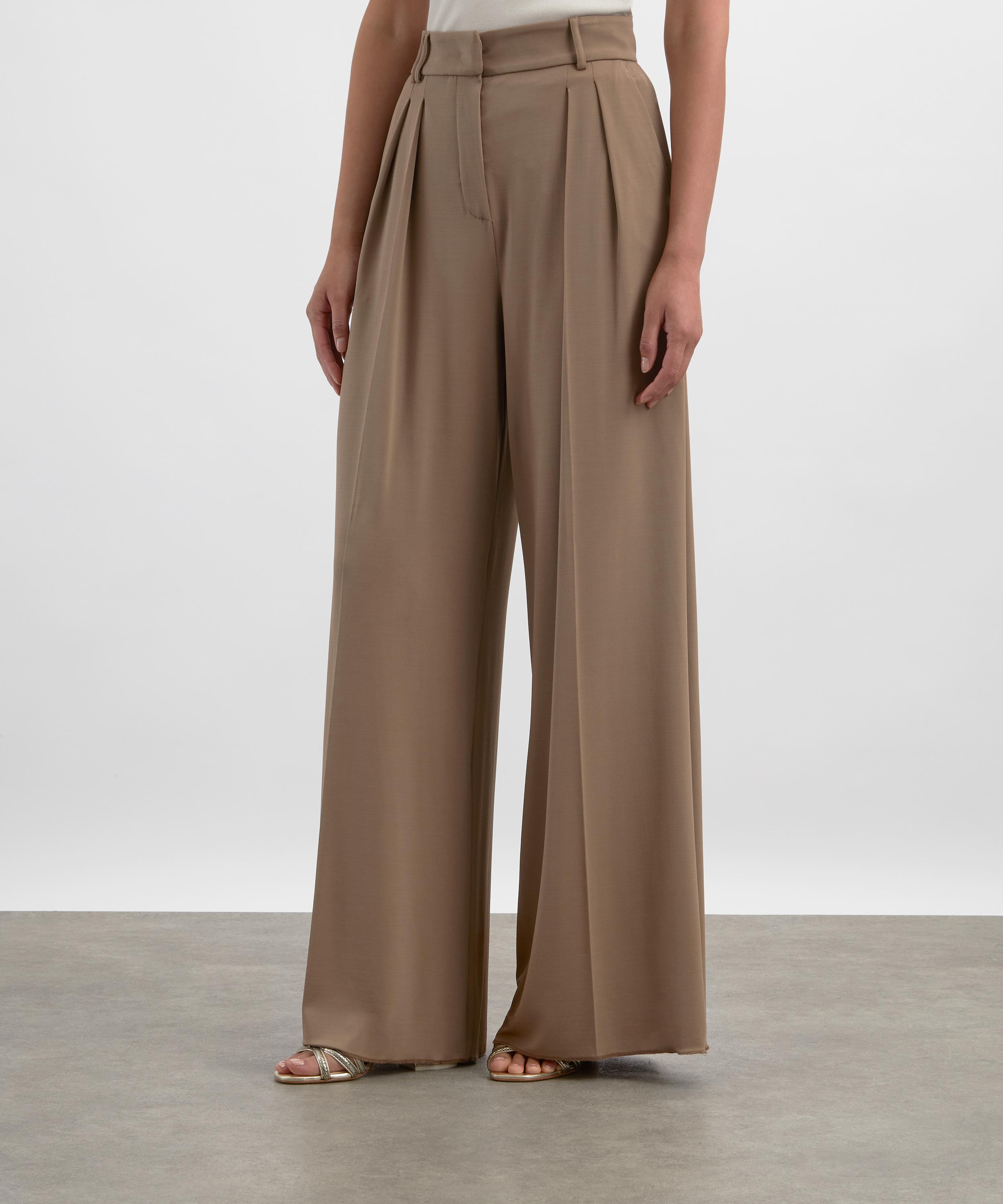 S Max Mara - Palanca Flowing Wide-Leg Trousers image number 2