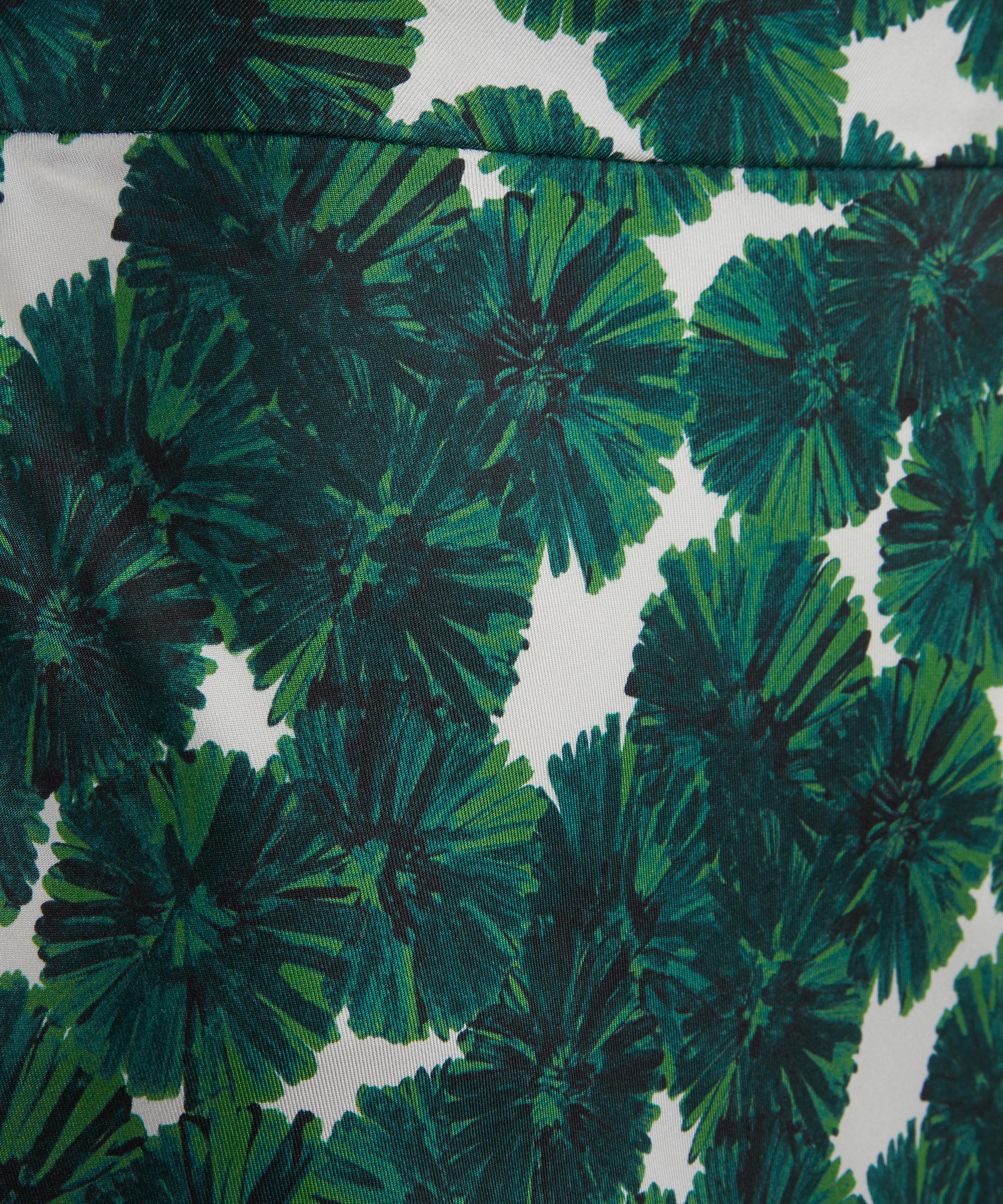 Max Mara - Emerald Recital Silk Maxi Skirt image number 4