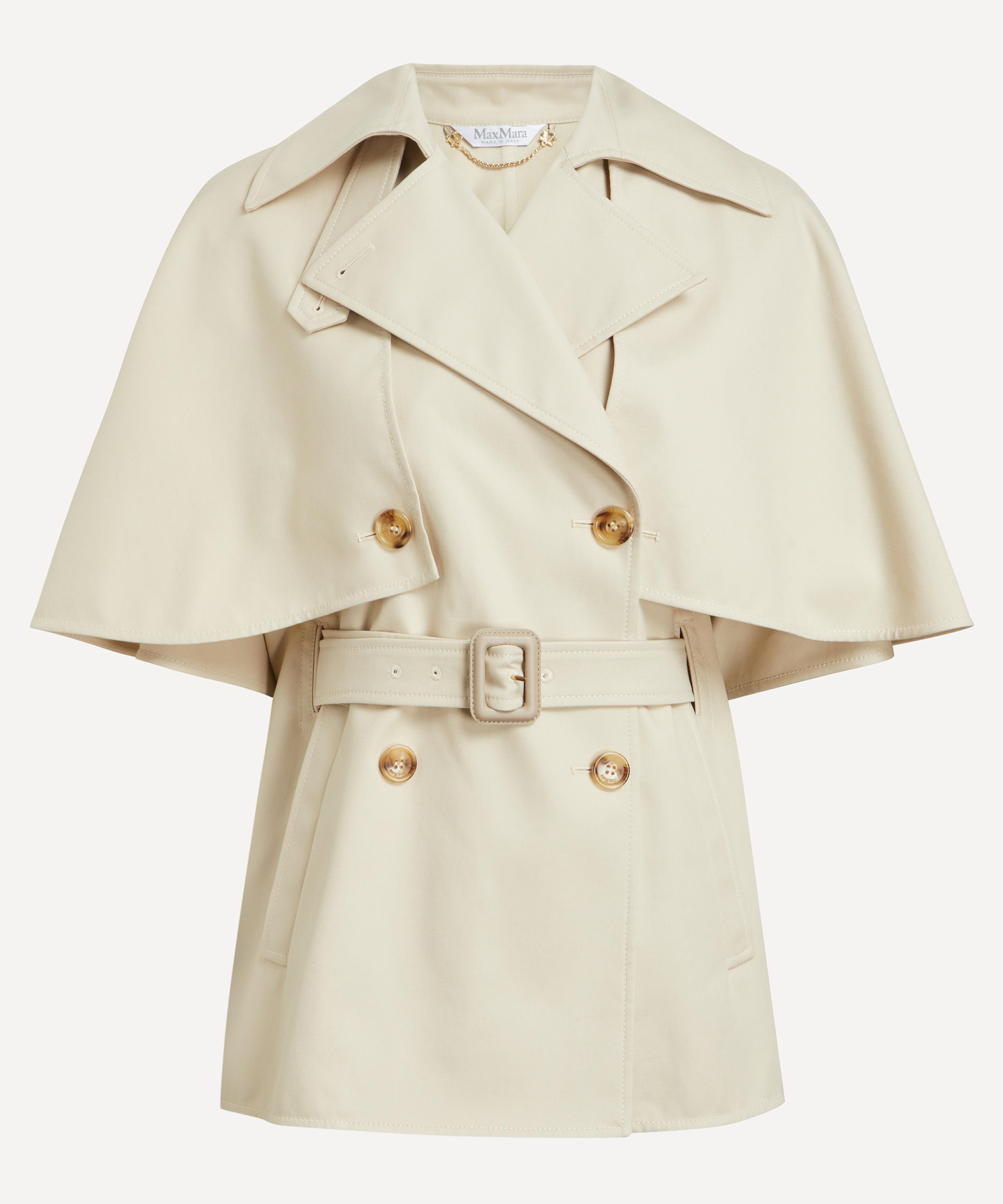 Max Mara - Sigrid Gabardine Cape  image number 0