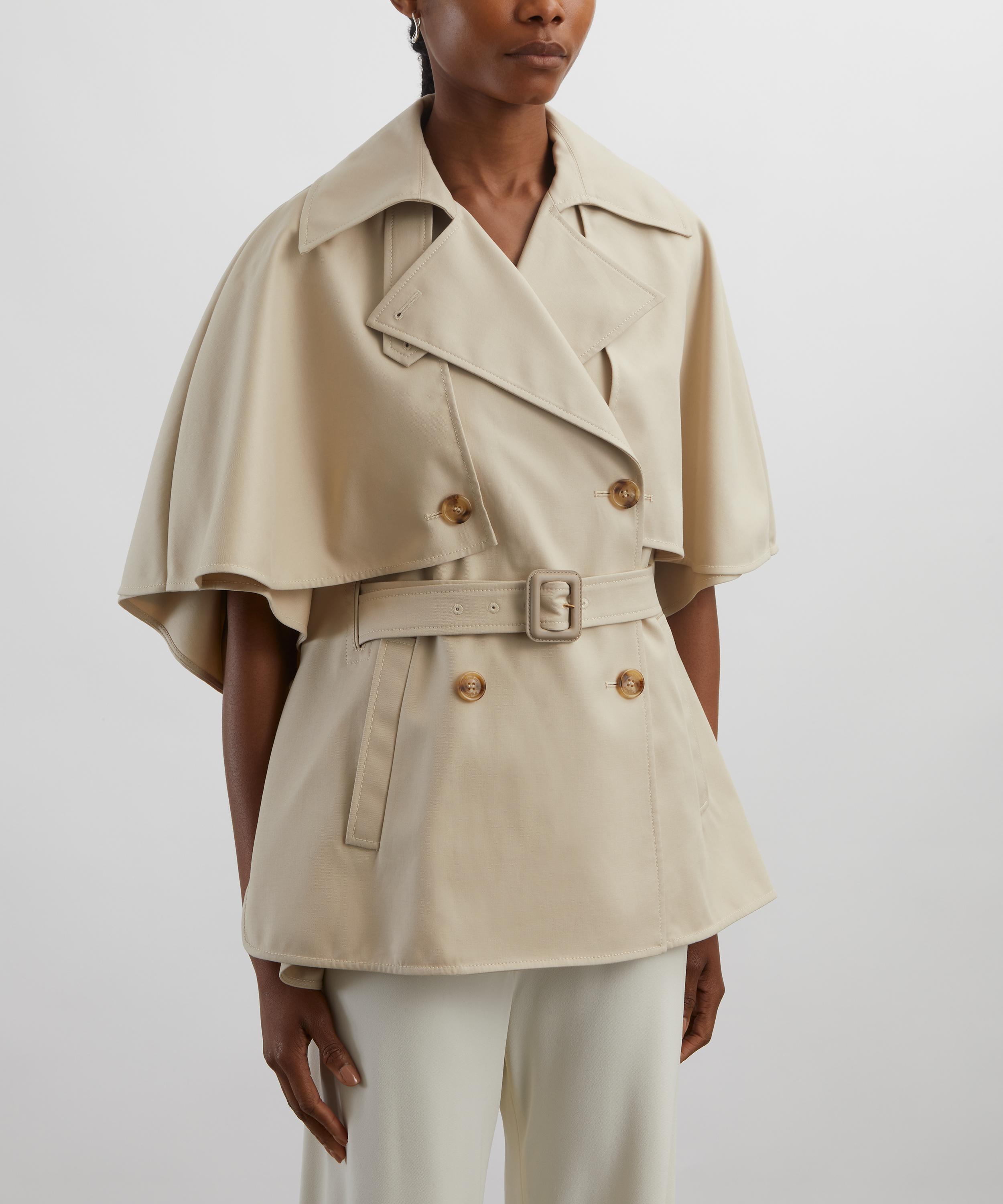 Max Mara - Sigrid Gabardine Cape  image number 2