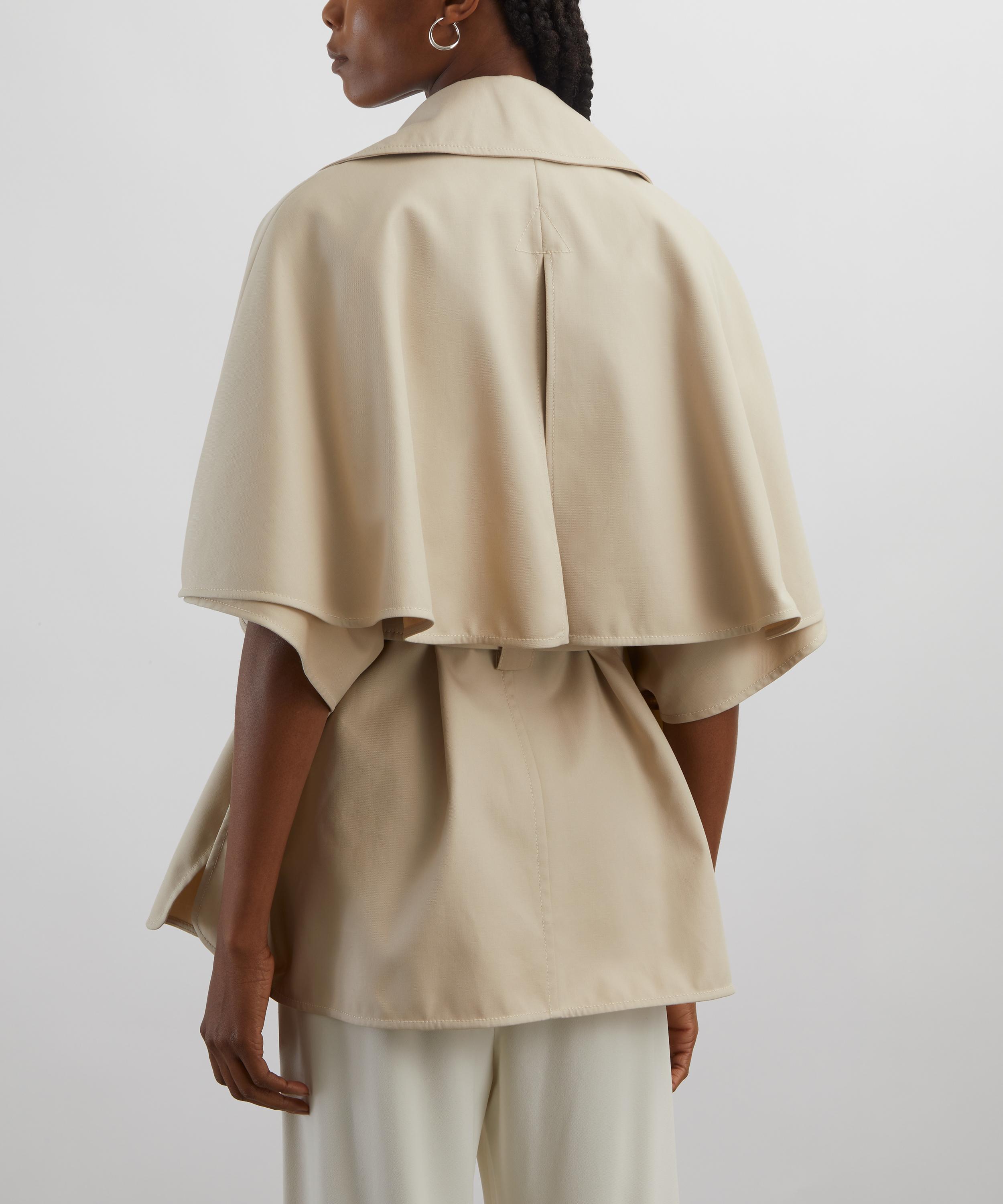 Max Mara - Sigrid Gabardine Cape  image number 3