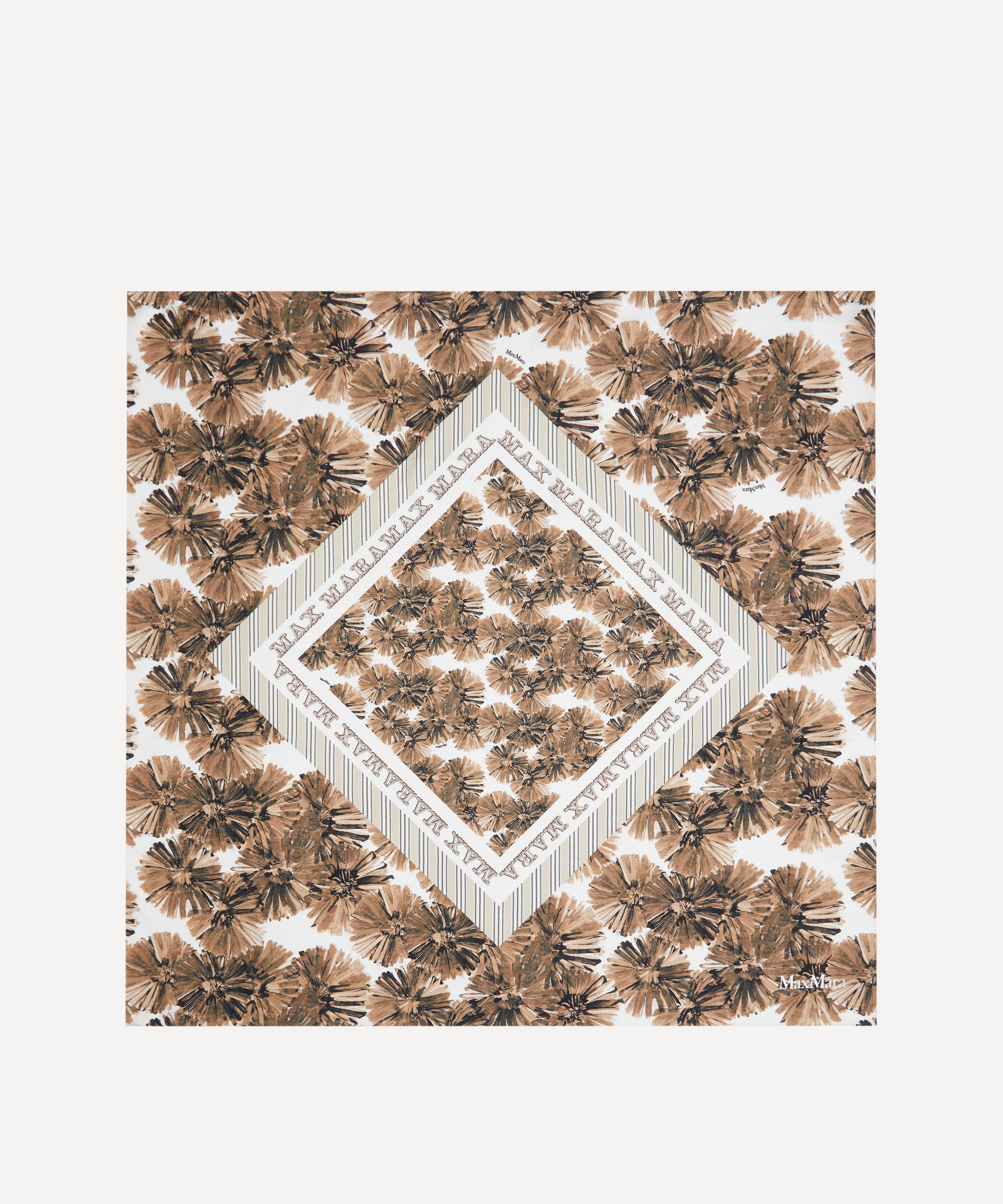 MaxMara - Silk Twill Collection Print Scarf image number 1