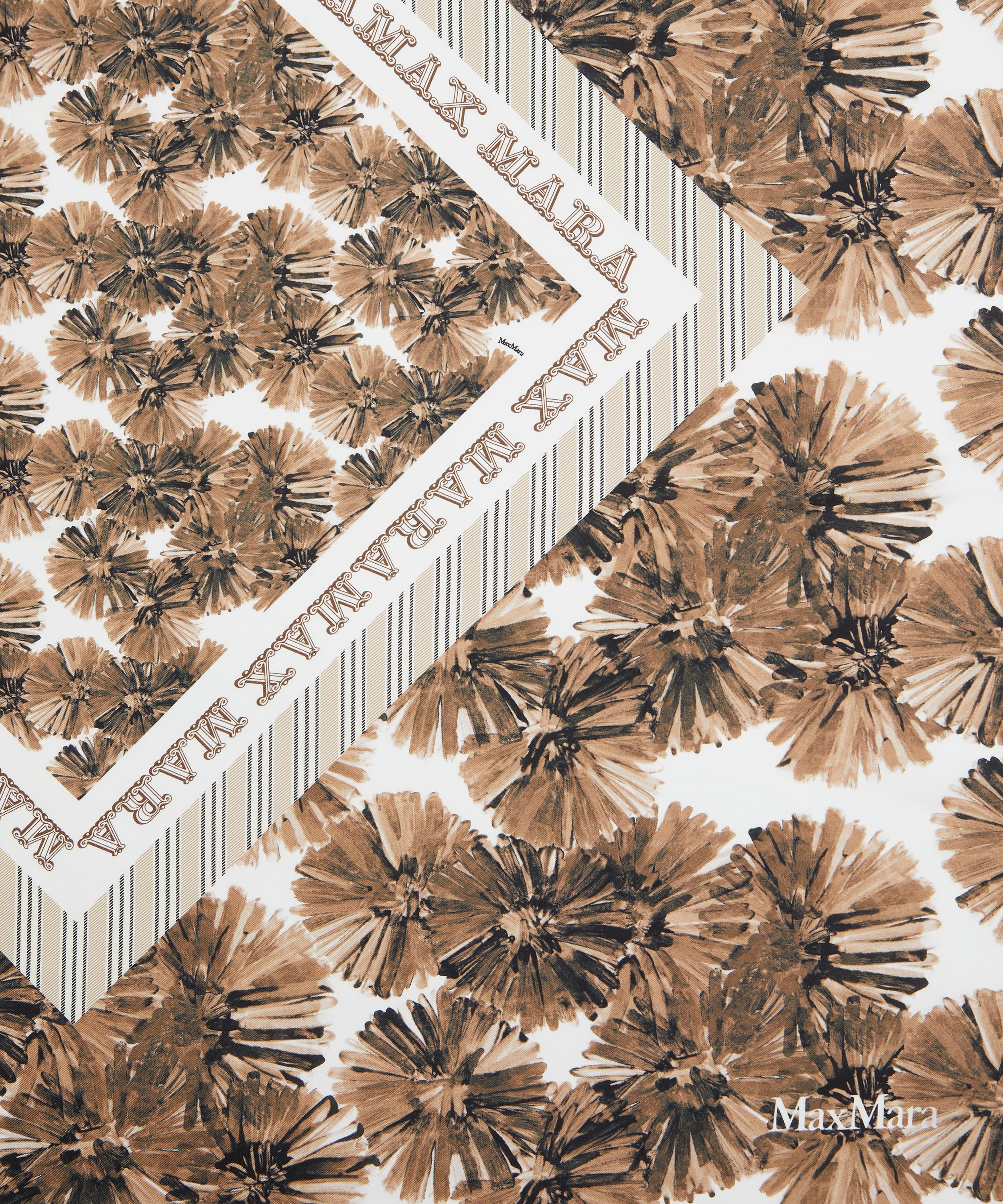 MaxMara - Silk Twill Collection Print Scarf image number 2
