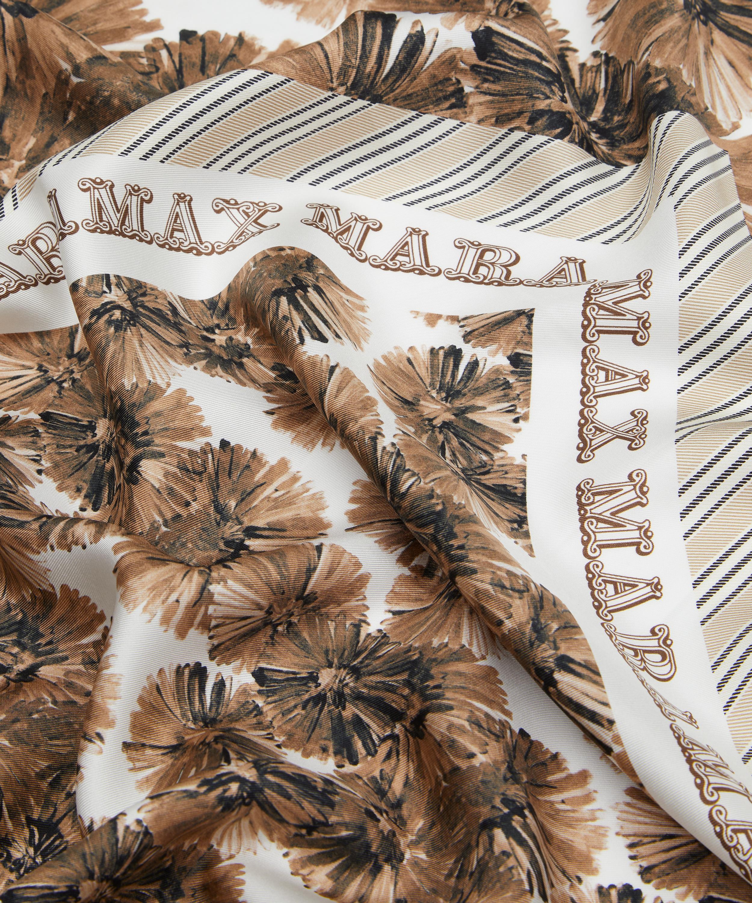 MaxMara - Silk Twill Collection Print Scarf image number 3