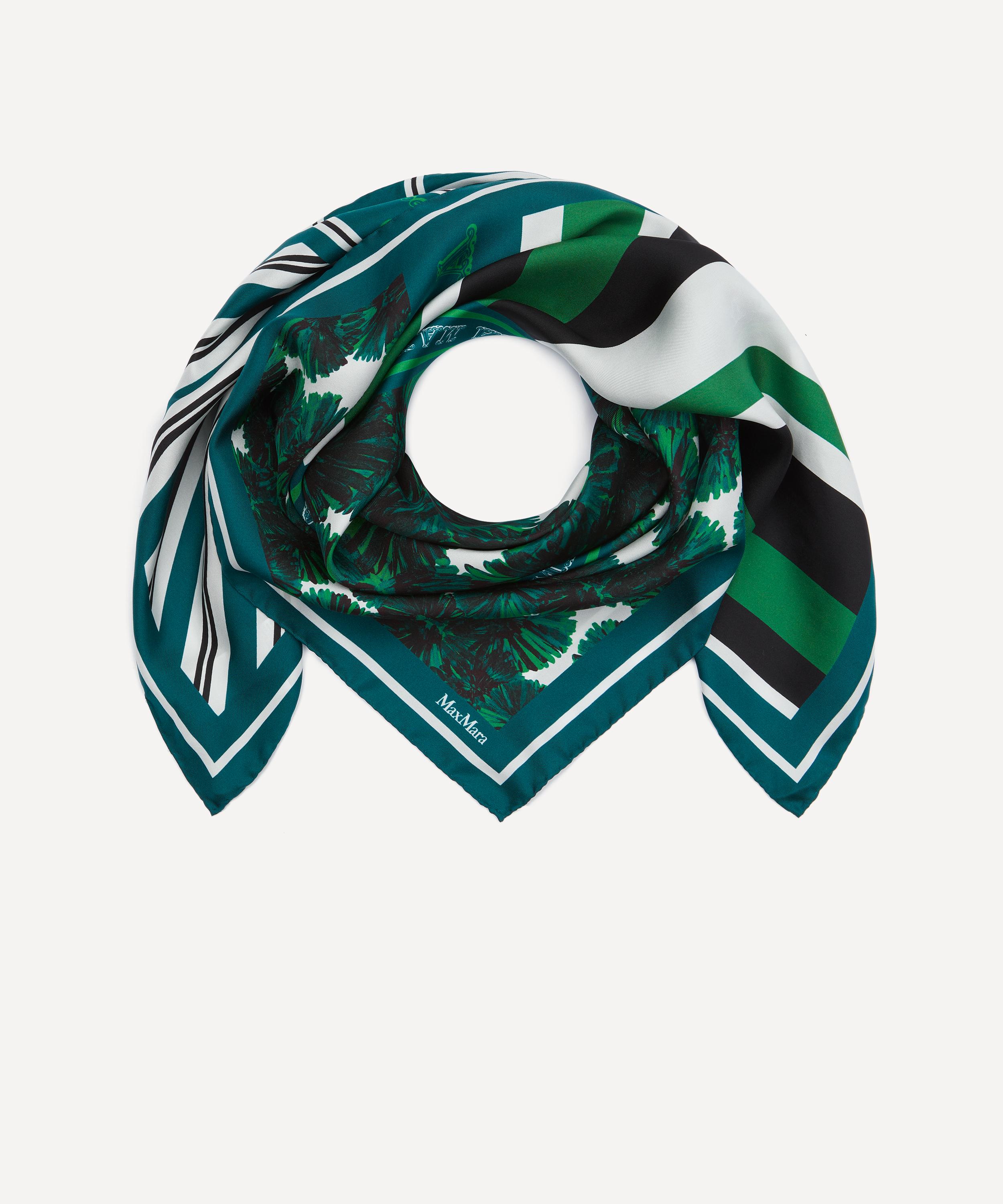 MaxMara - Silk Twill Collection Print Scarf