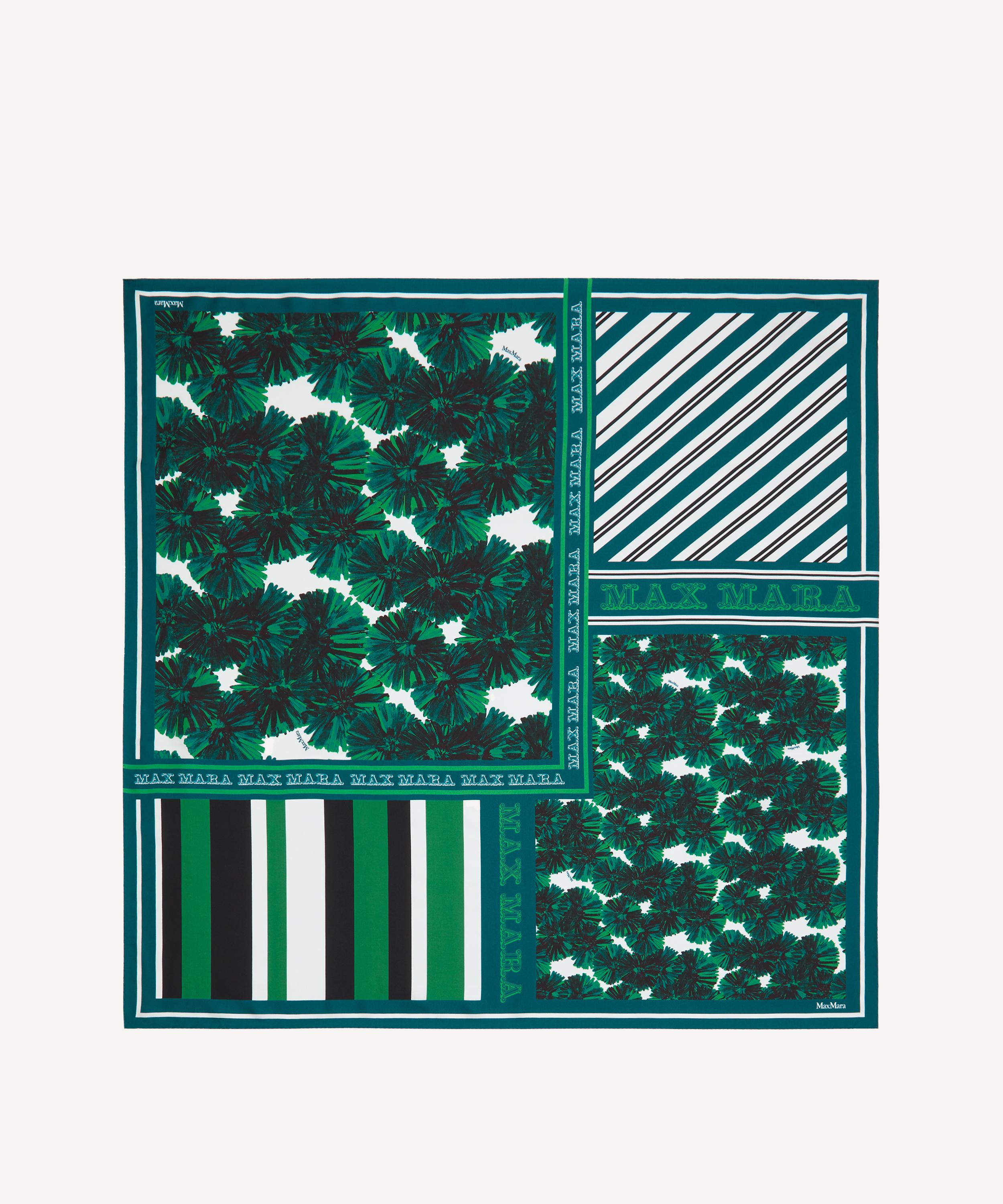 MaxMara - Silk Twill Collection Print Scarf image number 1