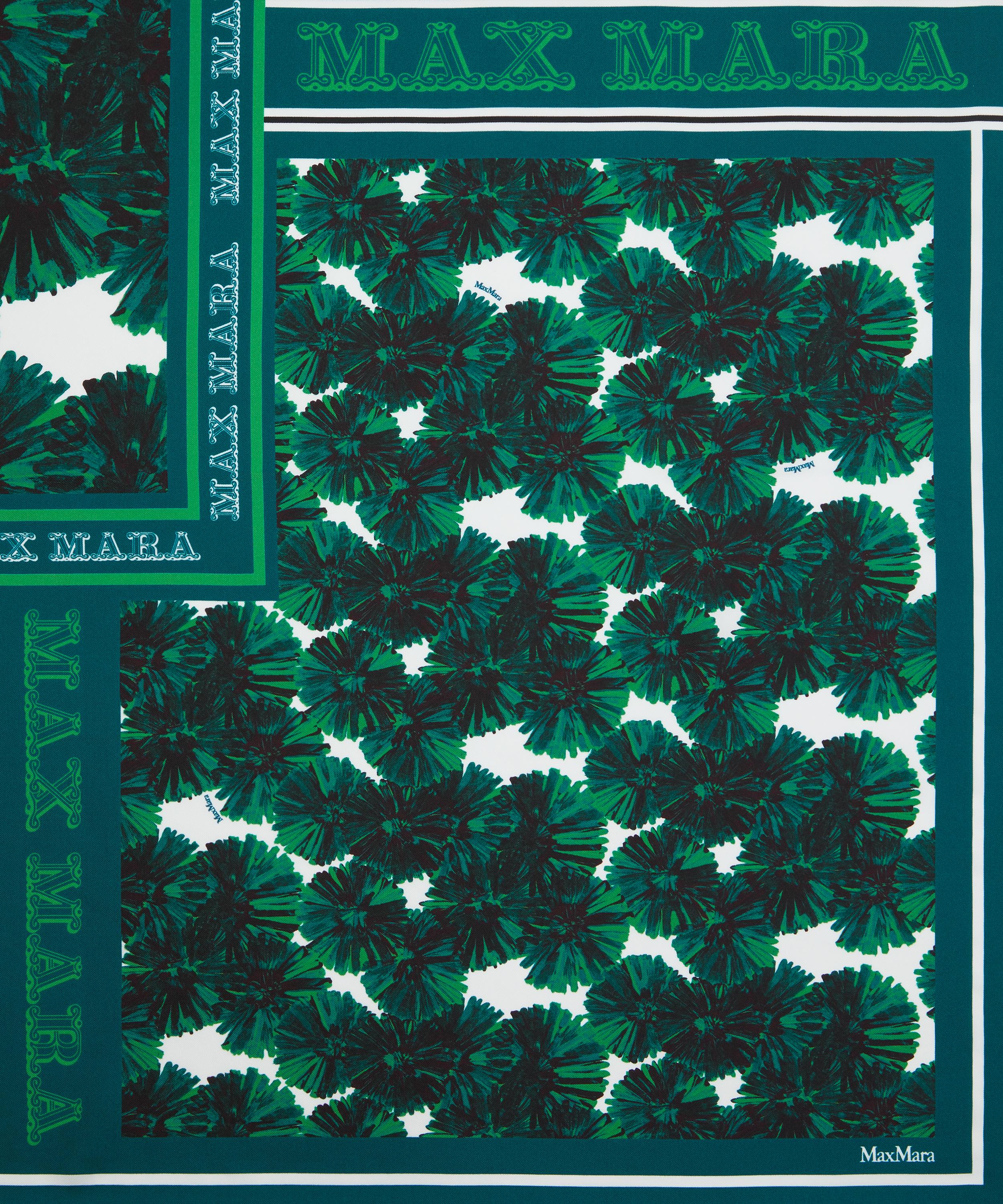 MaxMara - Silk Twill Collection Print Scarf image number 2