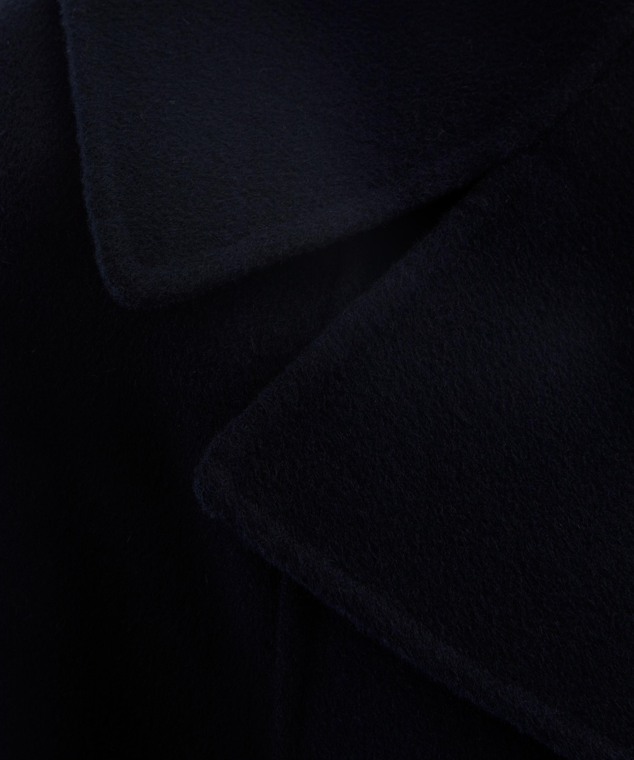 S Max Mara - Midnight Blue Doris Wool Robe Coat image number 4