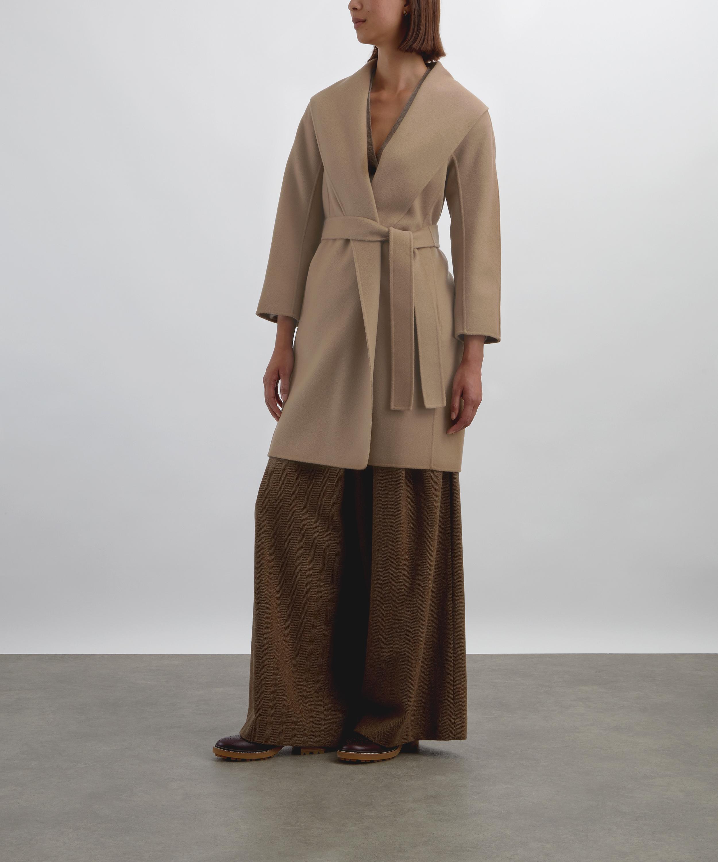 S Max Mara - Messi Double-Face Wool Robe Coat image number 1