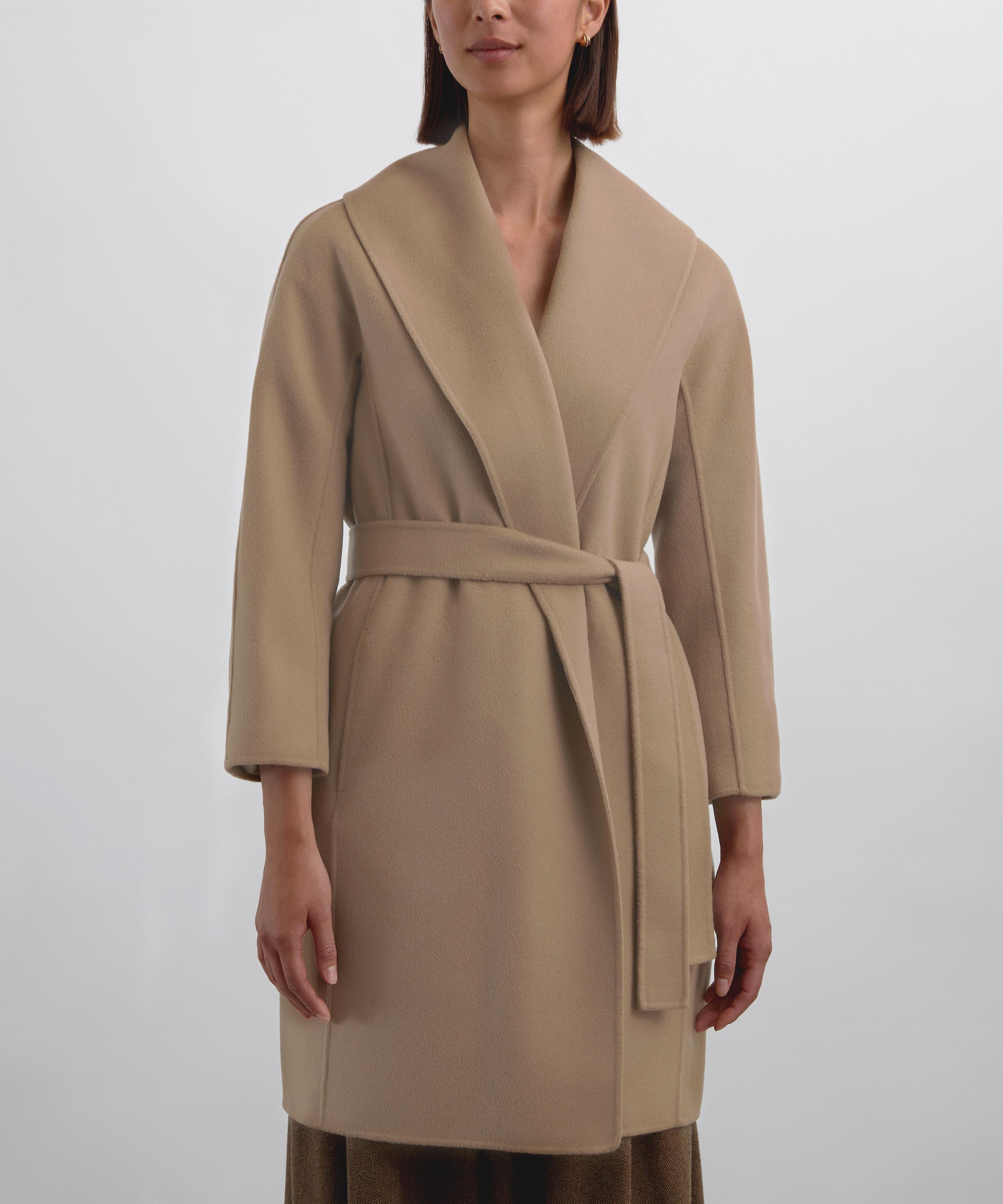 S Max Mara - Messi Double-Face Wool Robe Coat image number 2