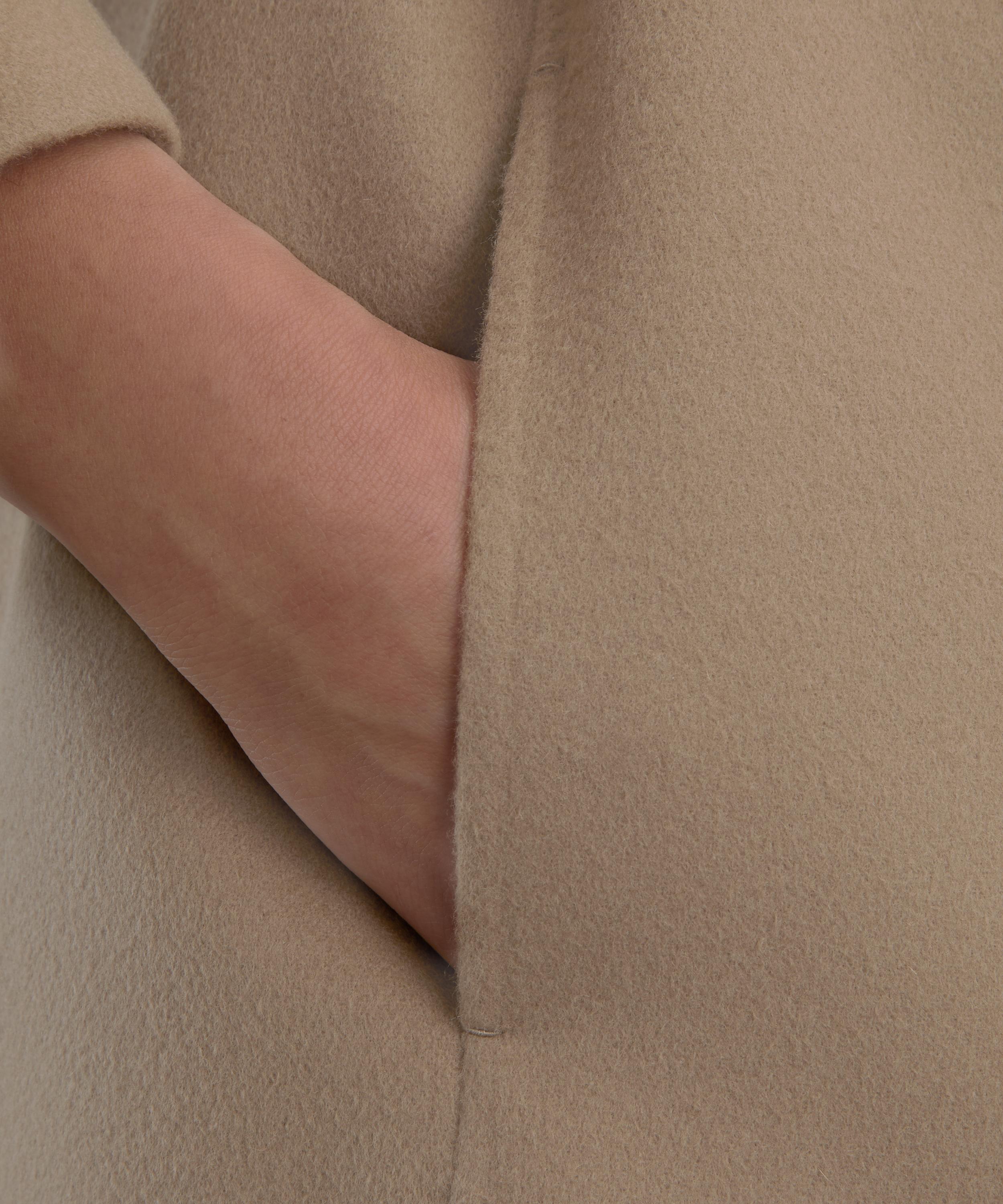 S Max Mara - Messi Double-Face Wool Robe Coat image number 4