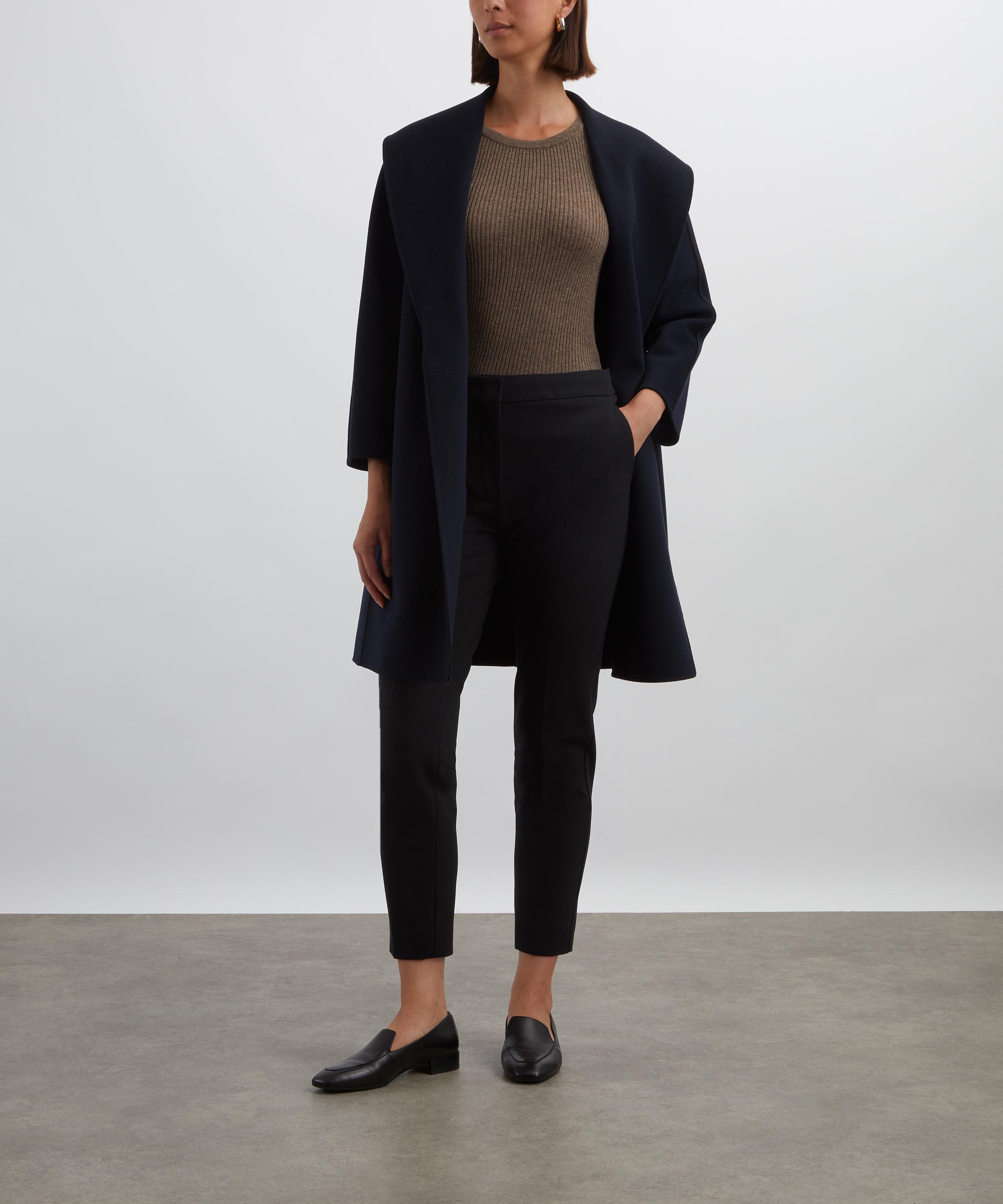 S Max Mara - Messi Double-Face Wool Robe Coat image number 1