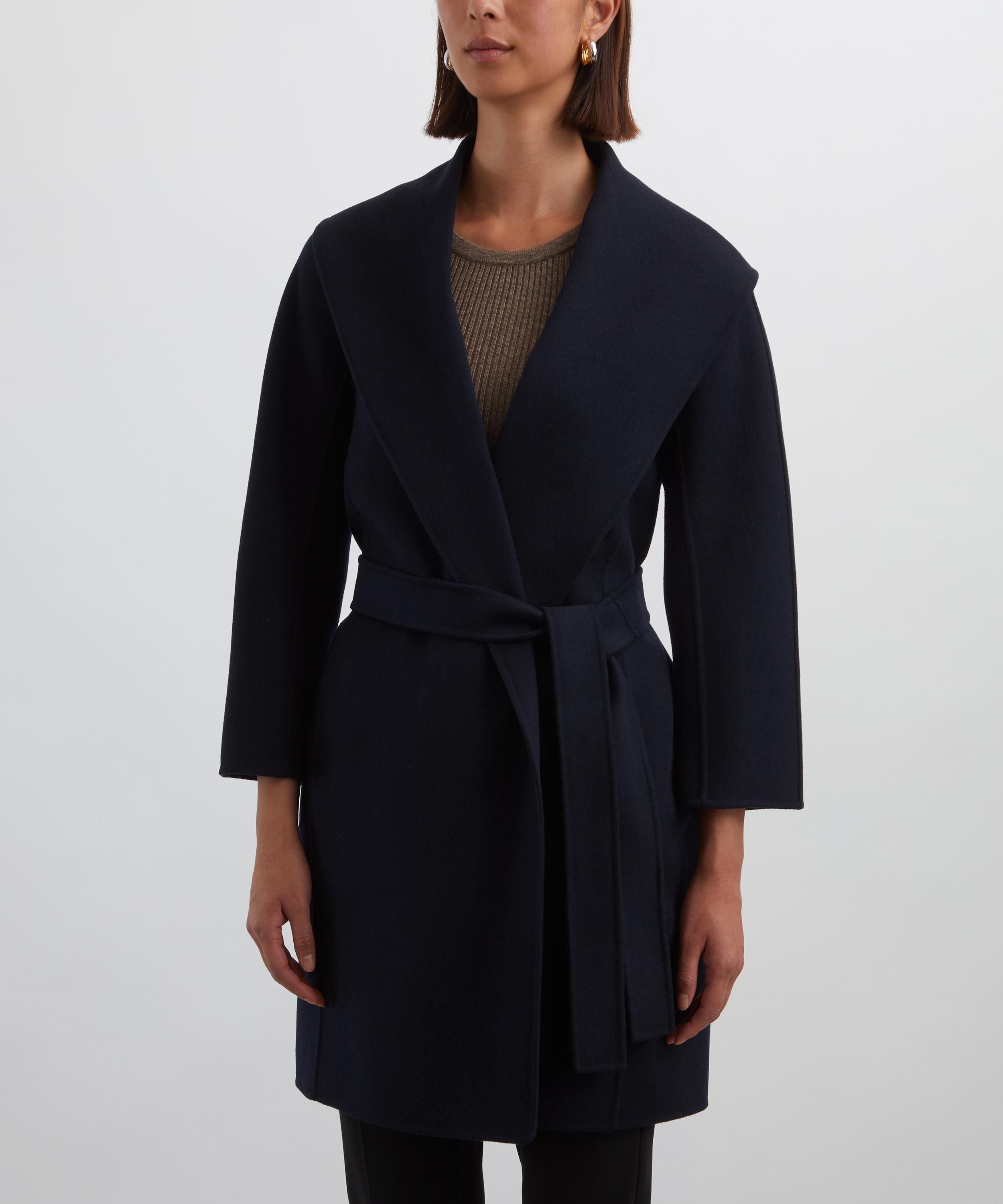 S Max Mara - Messi Double-Face Wool Robe Coat image number 2