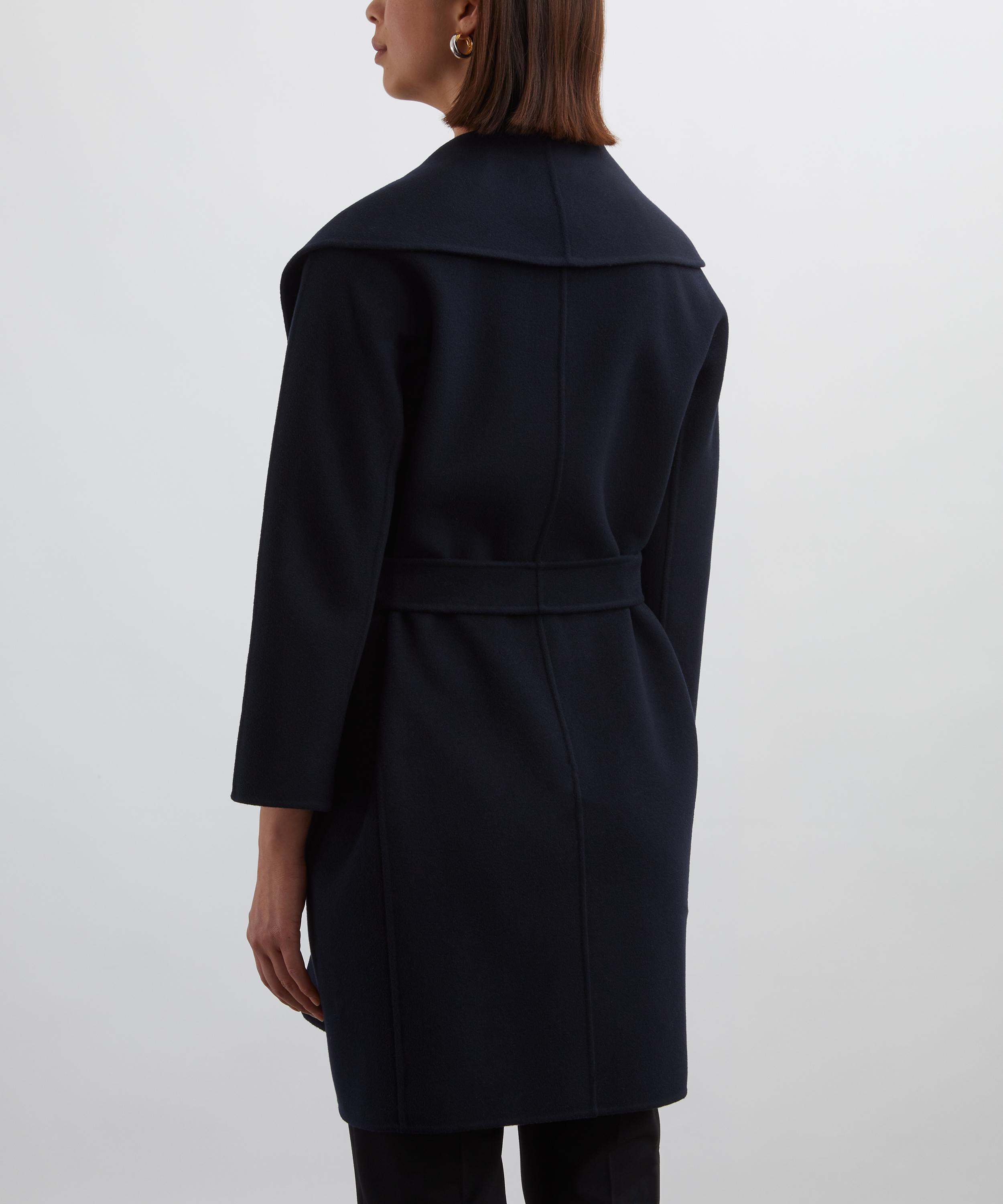 S Max Mara - Messi Double-Face Wool Robe Coat image number 3