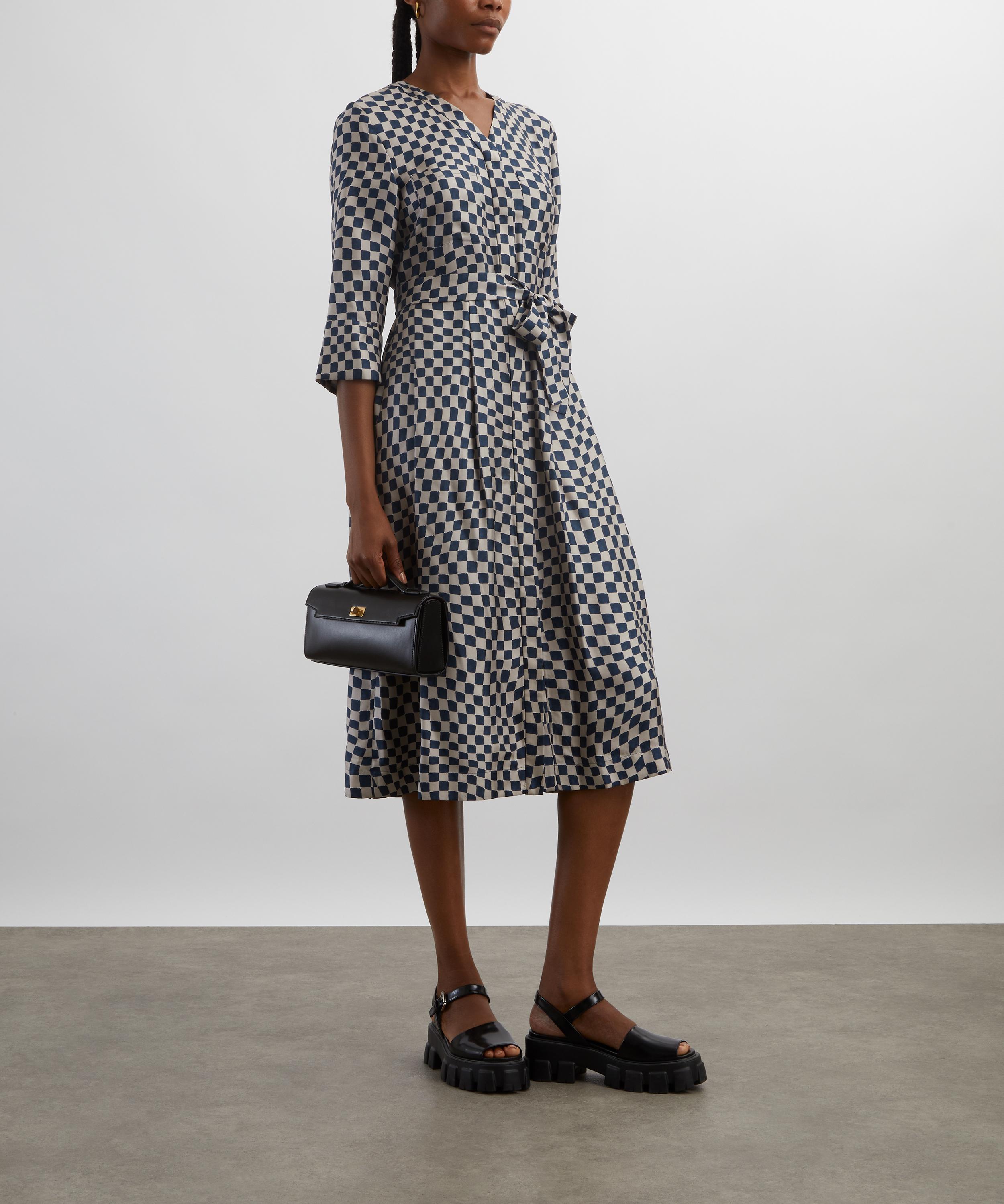 S Max Mara - Giada Printed Silk Shirt Dress image number 1