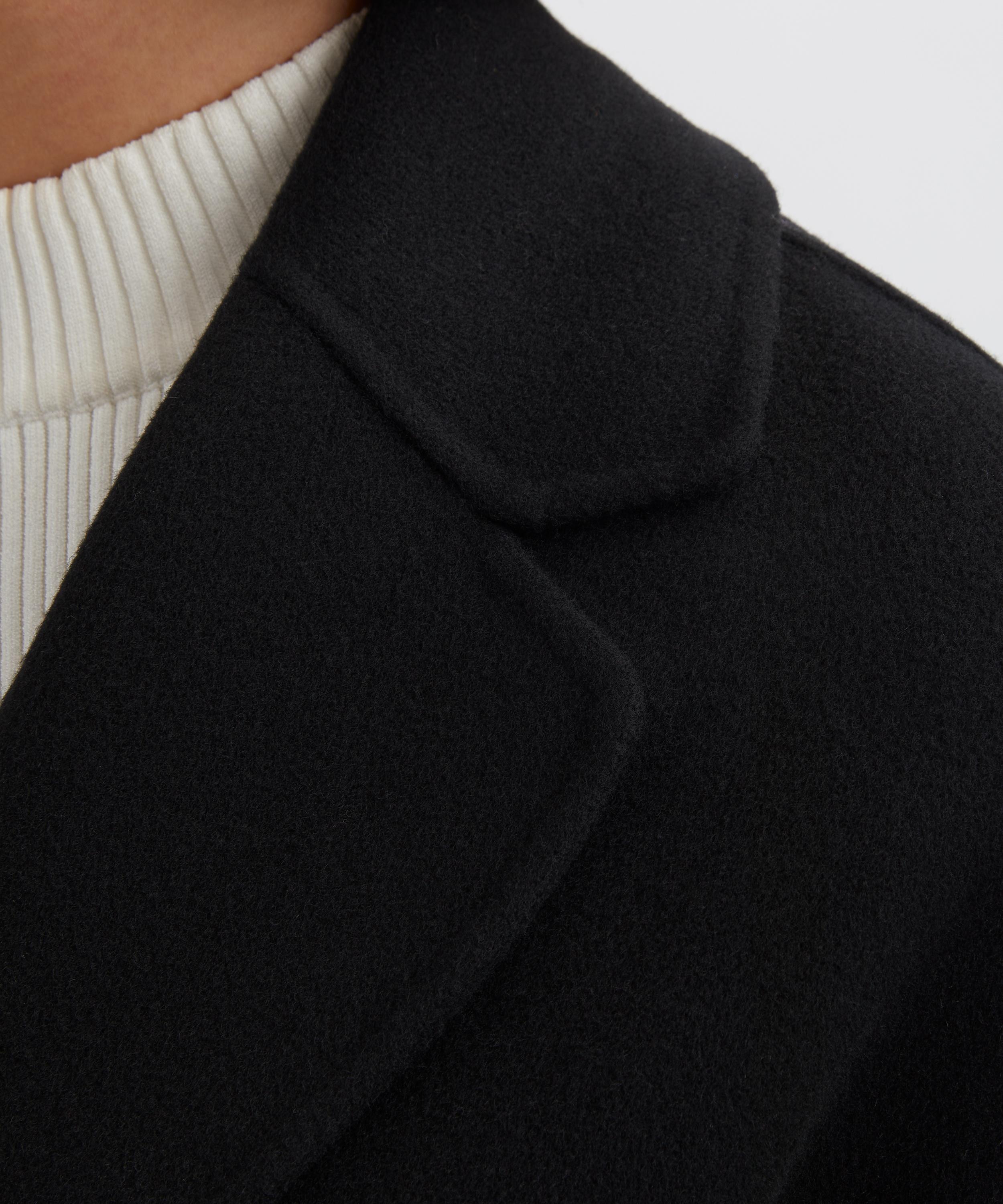 S Max Mara - Arona Short Double-Faced Wool Coat image number 4