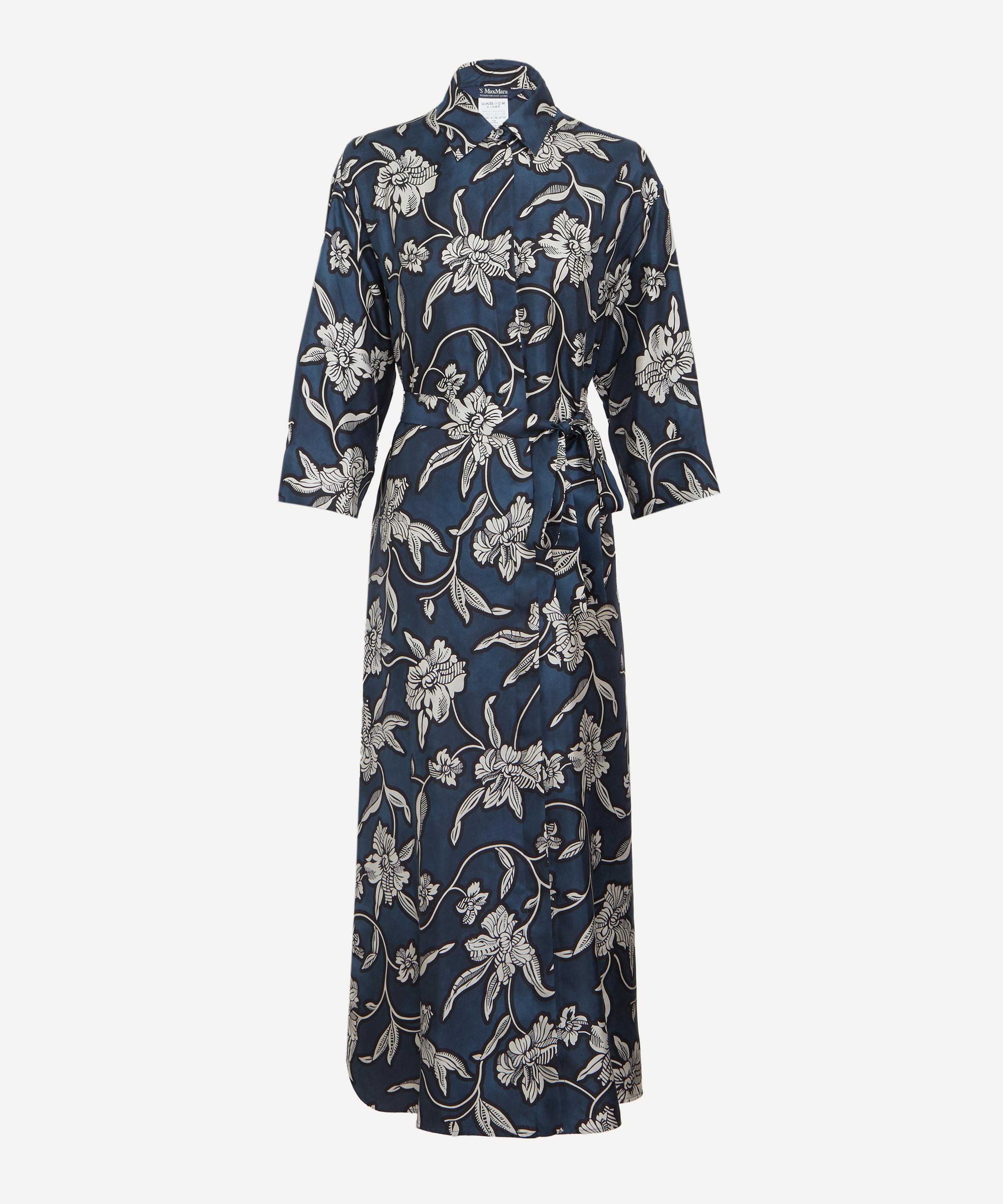S Max Mara - Peonia Silk Shirt Dress image number 0