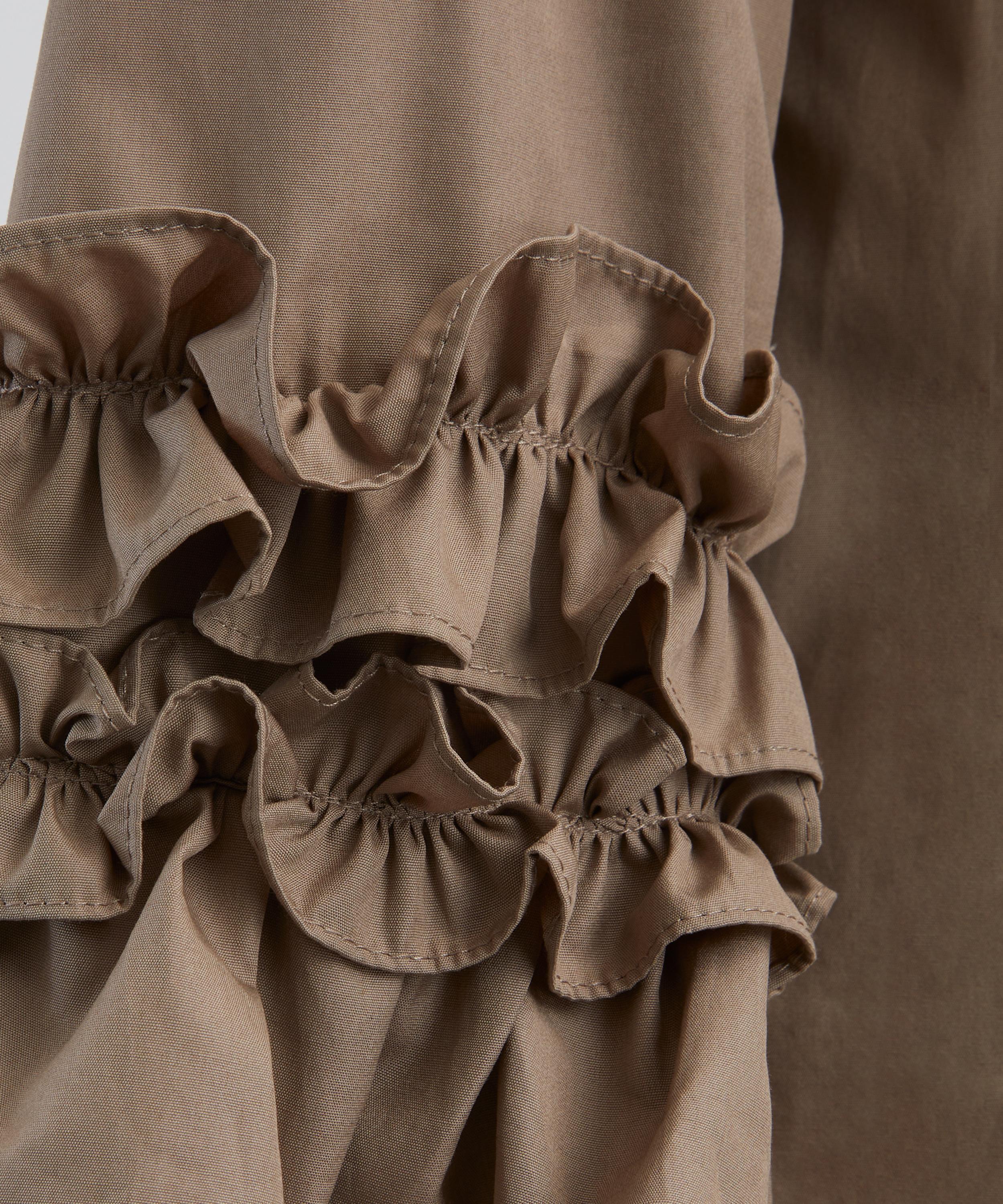 S Max Mara - Favola Flared Poplin Shirt image number 4