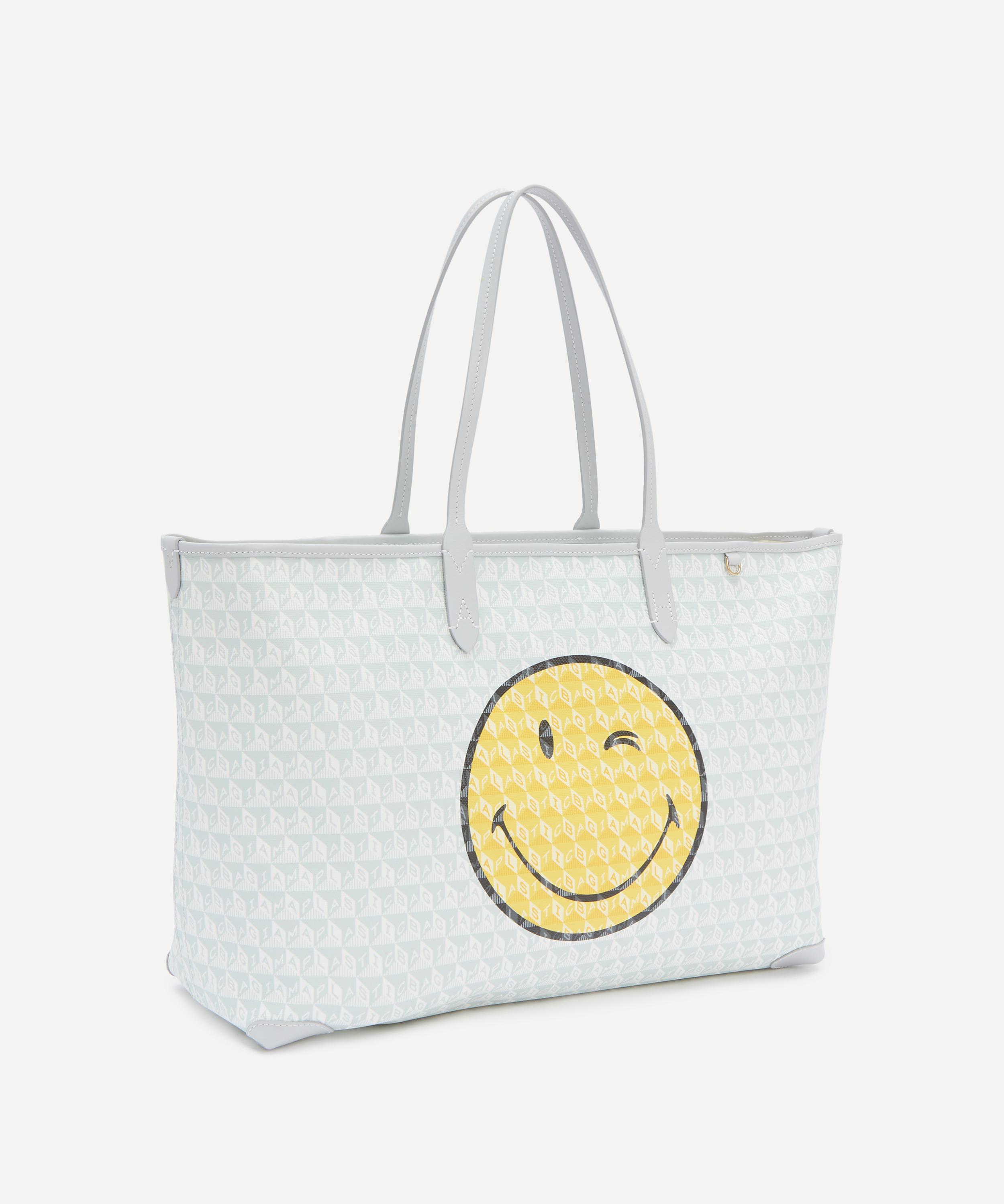 Anya Hindmarch - I Am A Plastic Bag Wink Tote Bag image number 2