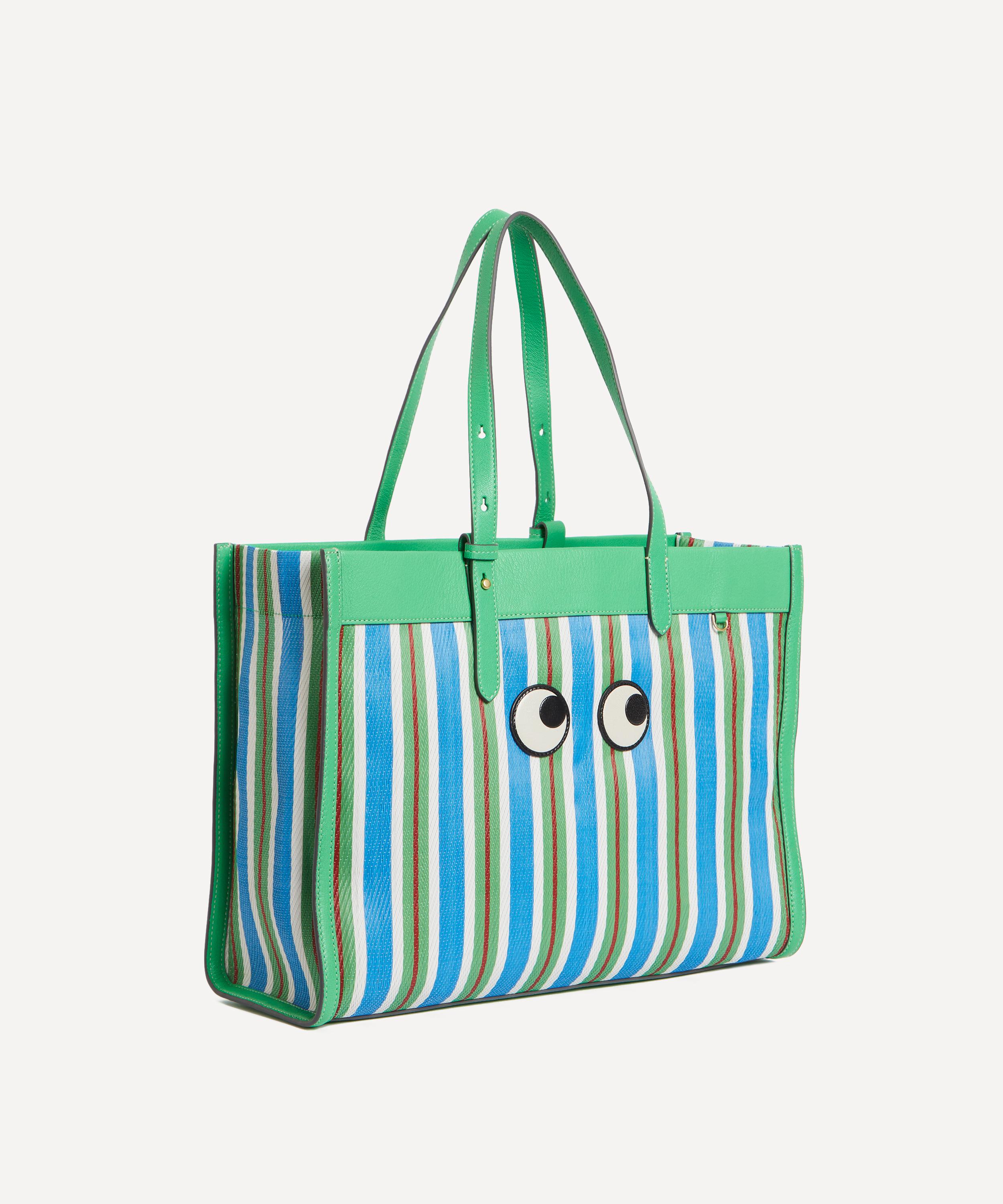 Anya Hindmarch - Striped Eyes Tote Bag image number 2