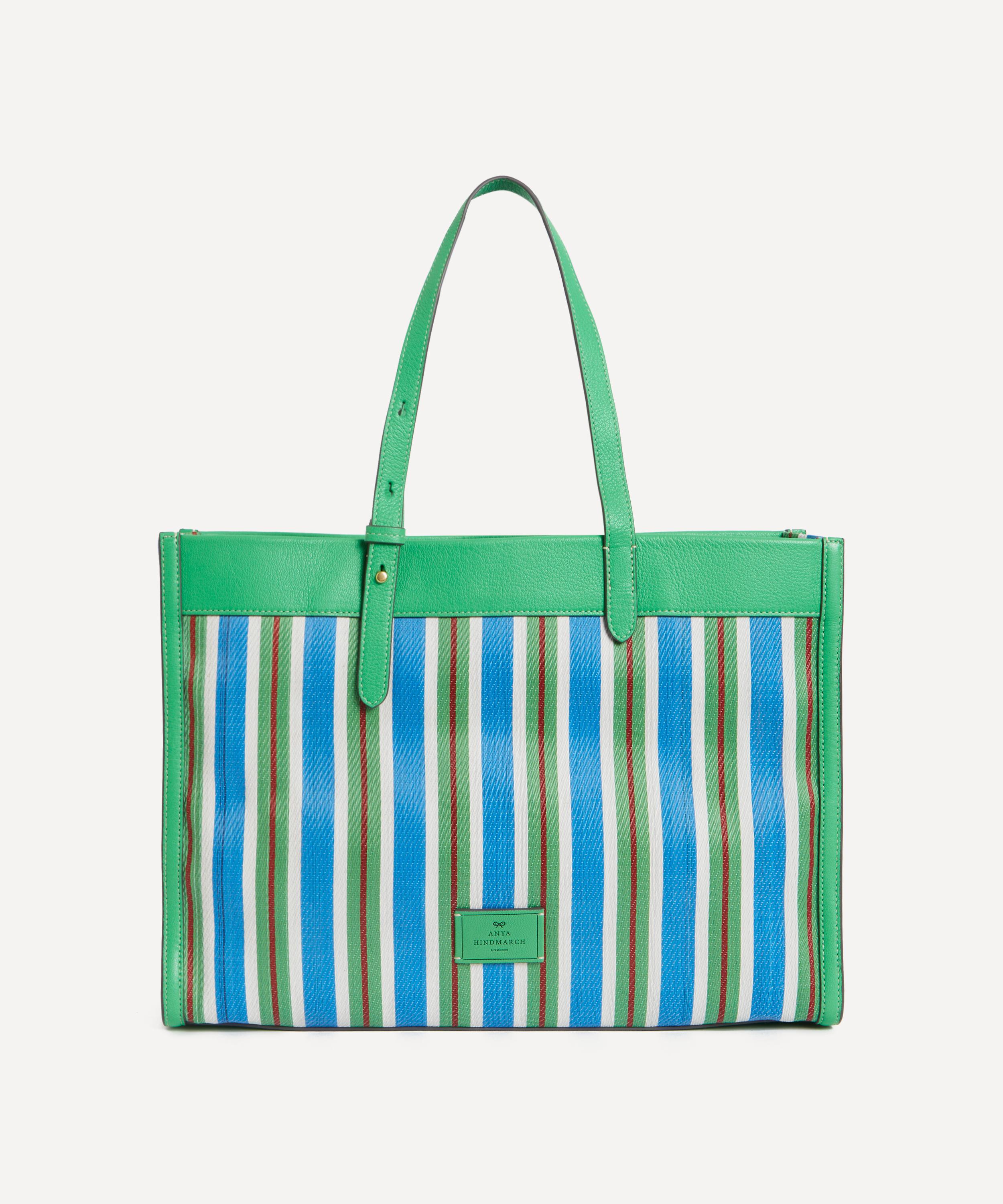 Anya Hindmarch - Striped Eyes Tote Bag image number 3