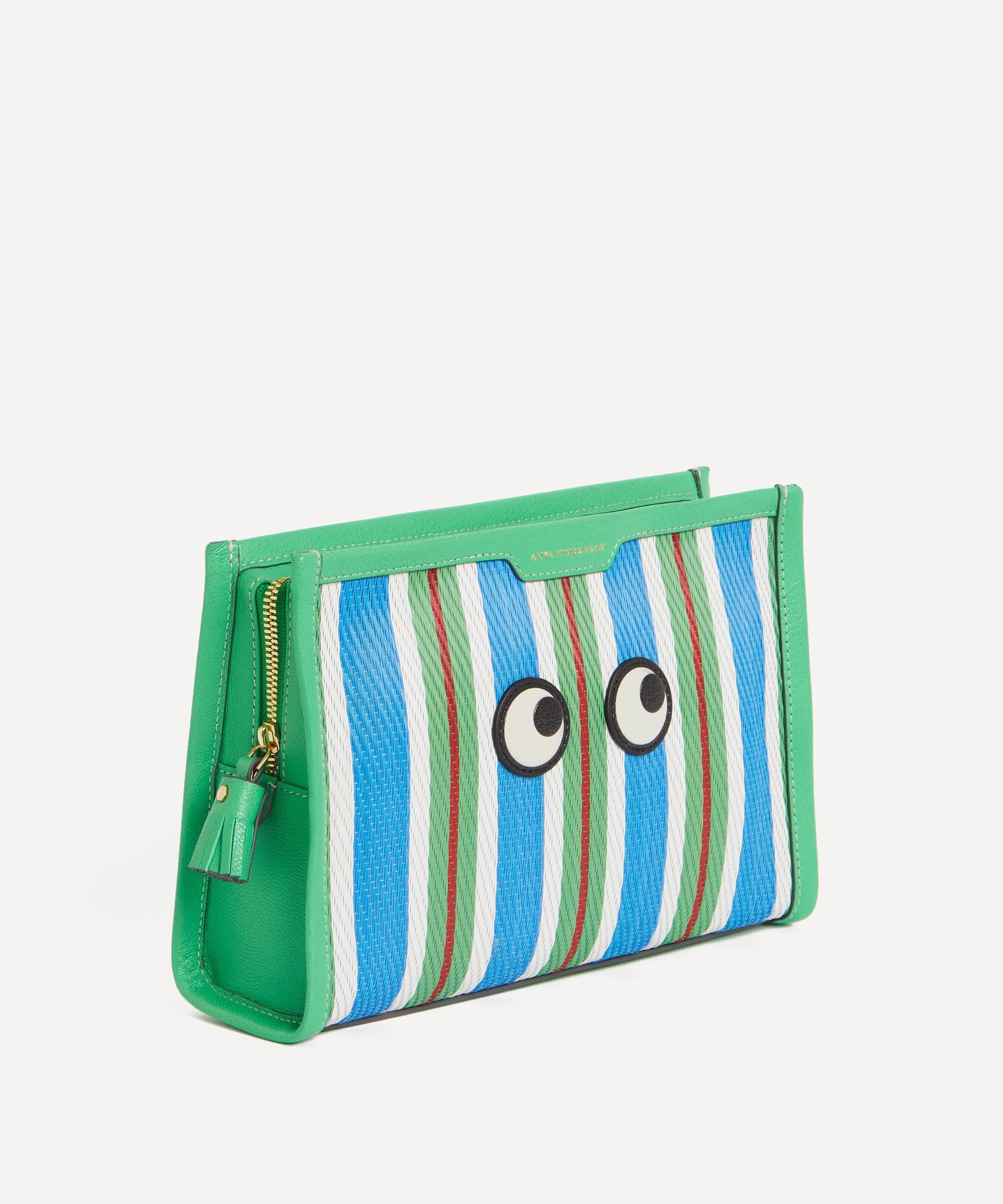 Anya Hindmarch - Eyes Striped Pouch image number 2