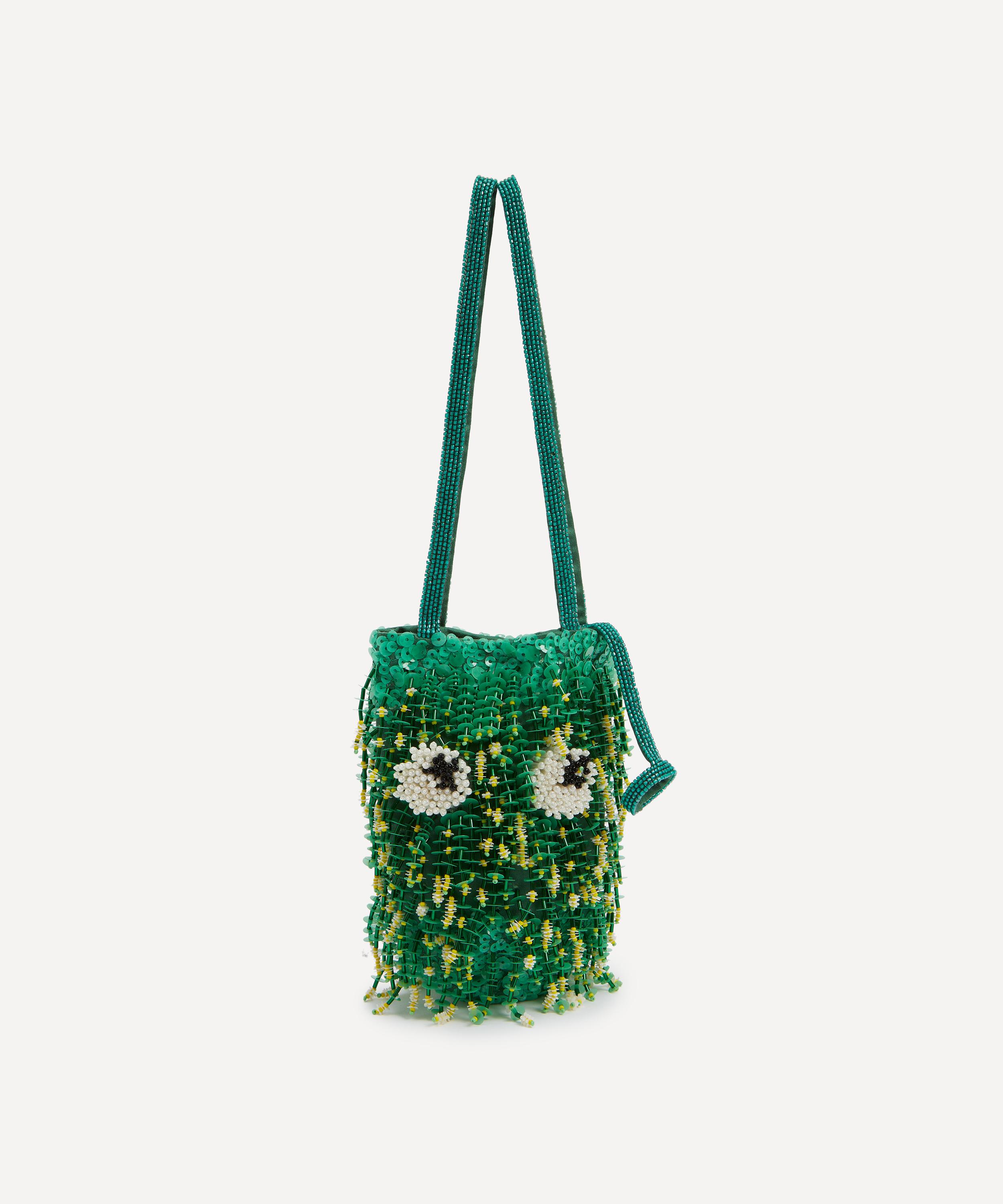 Anya Hindmarch - Eyes Embellished Mini Bucket Bag