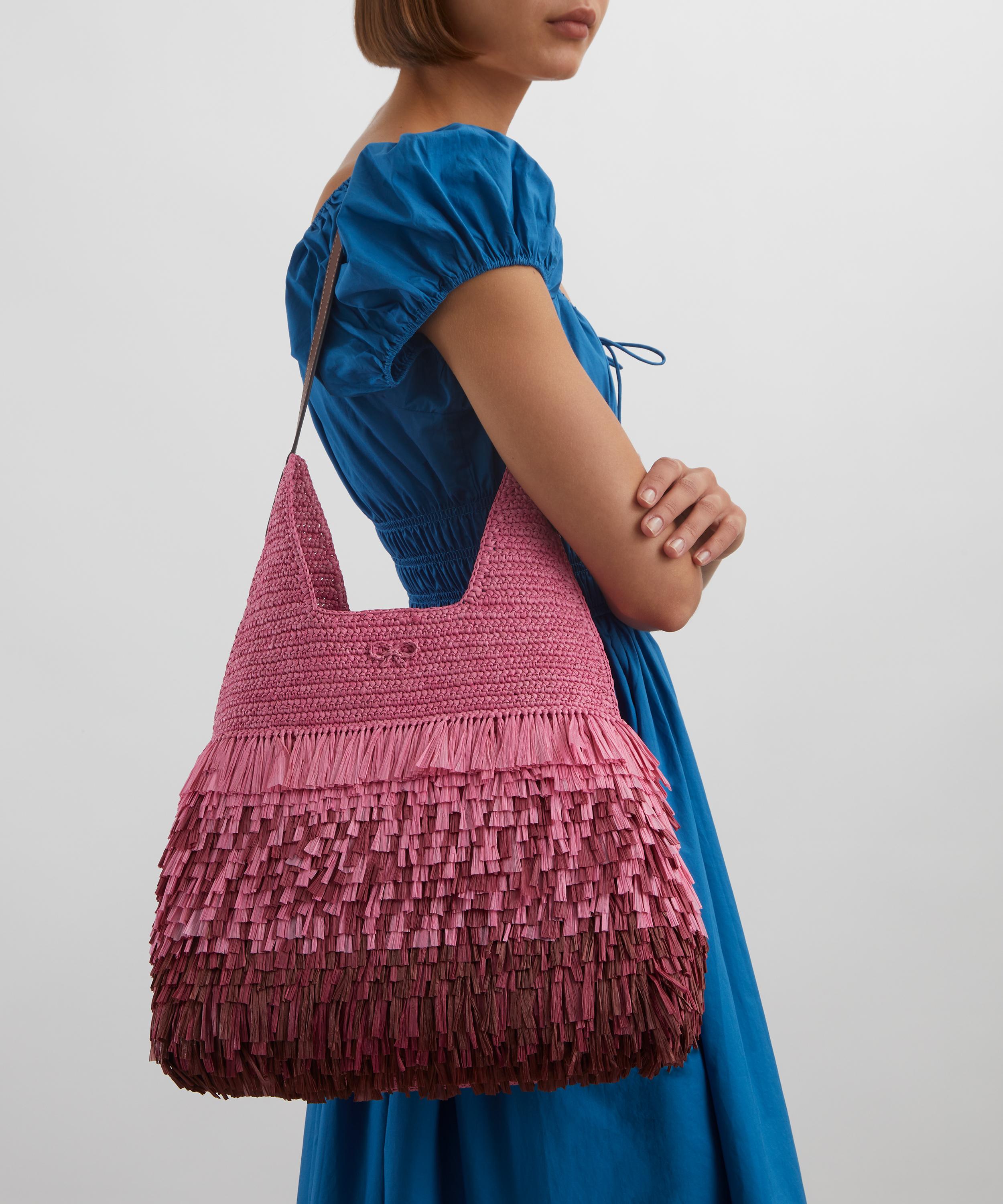 Anya Hindmarch - Dégradé Raffia Hobo Bag image number 1