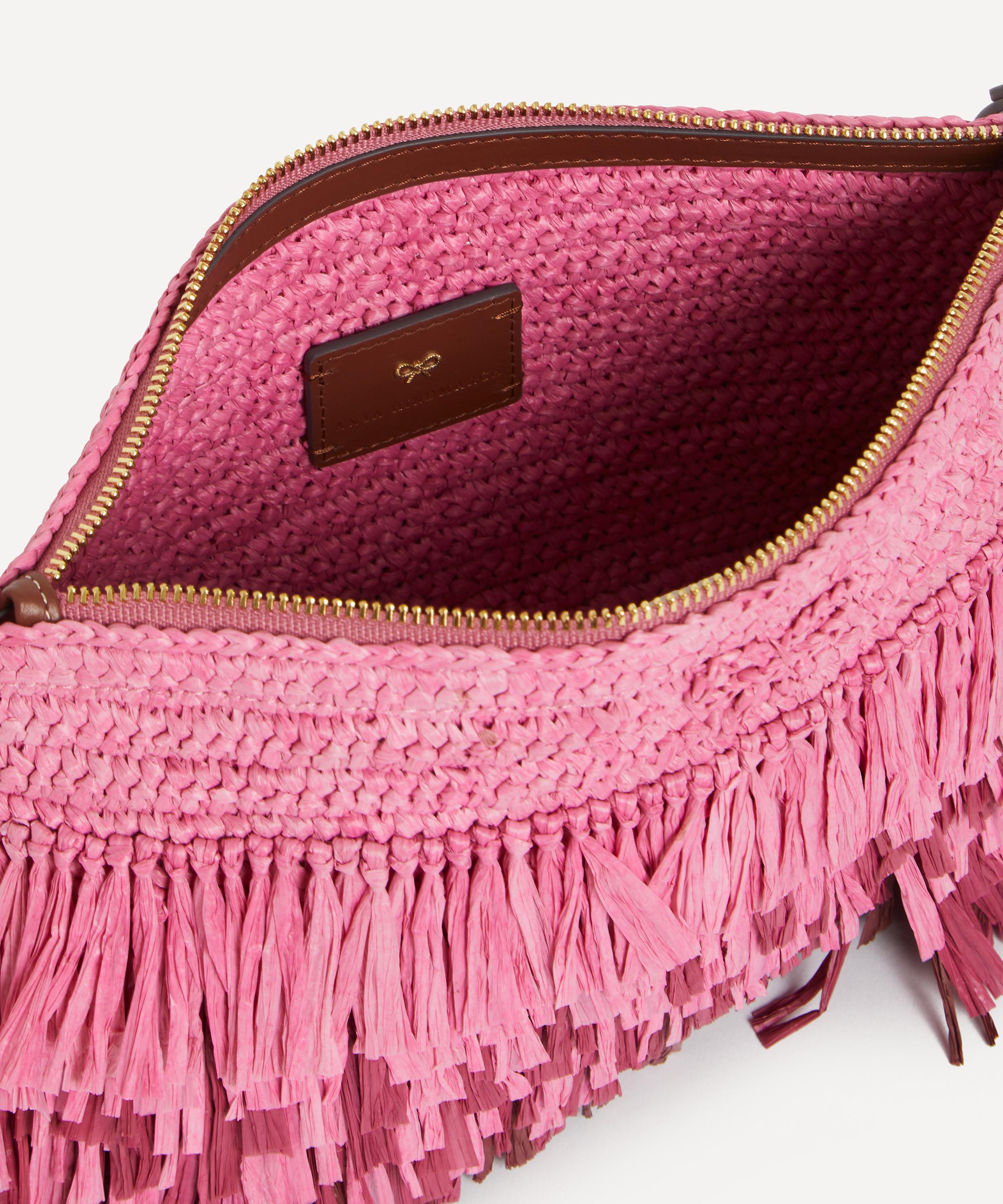 Anya Hindmarch - Dégradé Raffia Clutch Bag image number 5