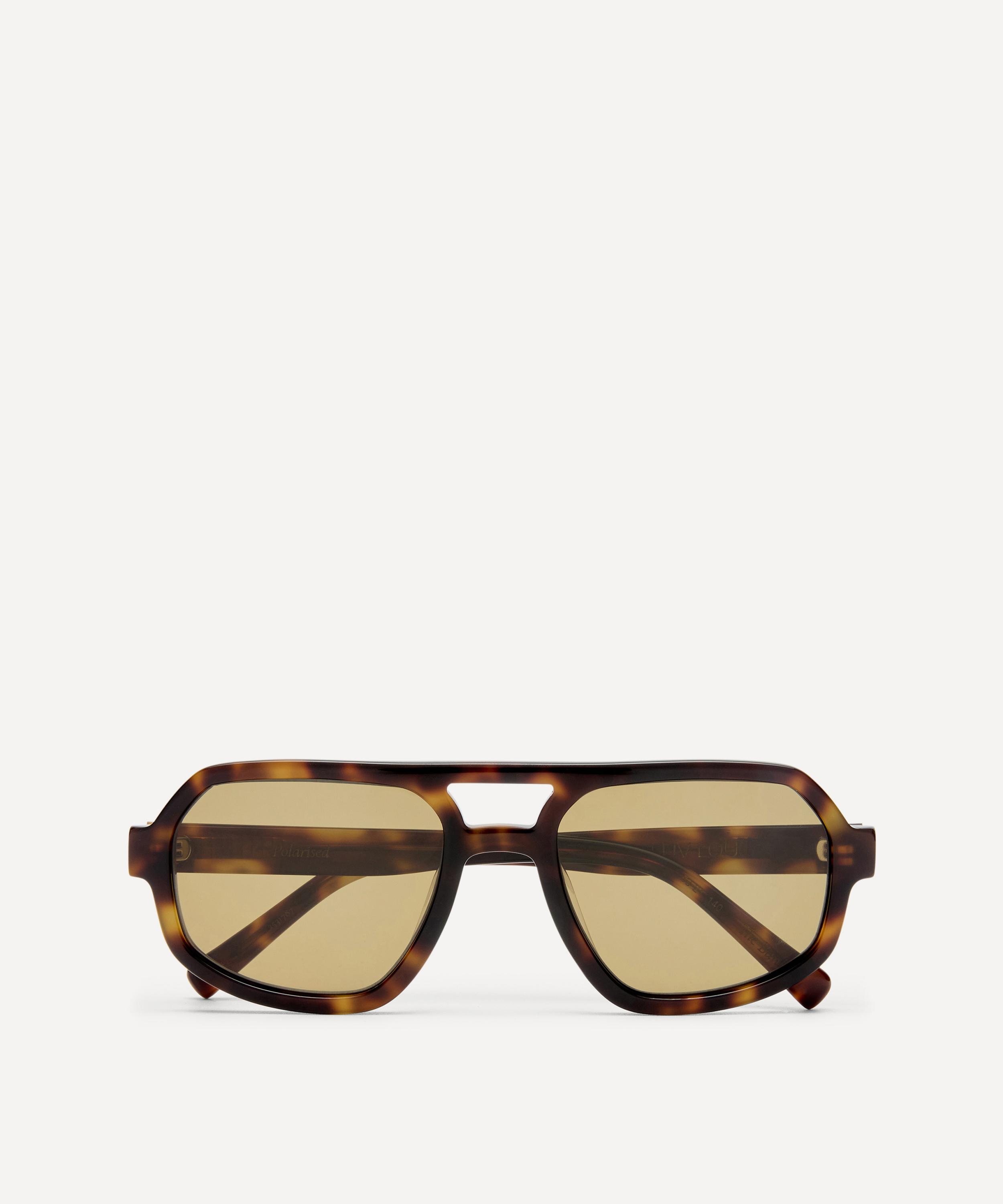 Luv Lou - Banks Aviator Sunglasses image number 4