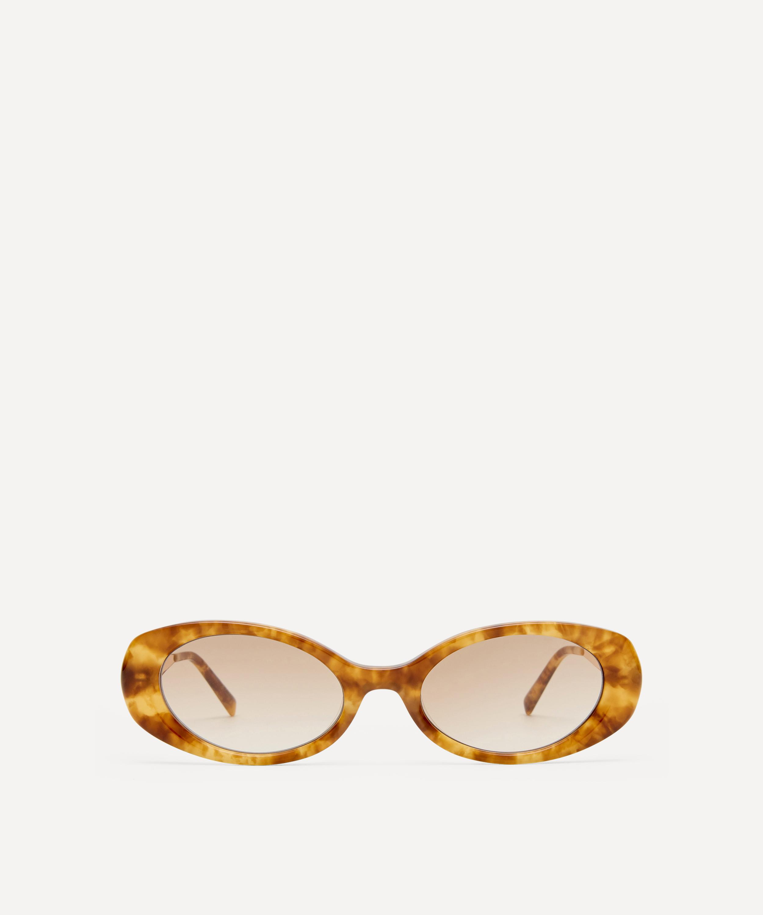 Luv Lou - Honey Oval Sunglasses