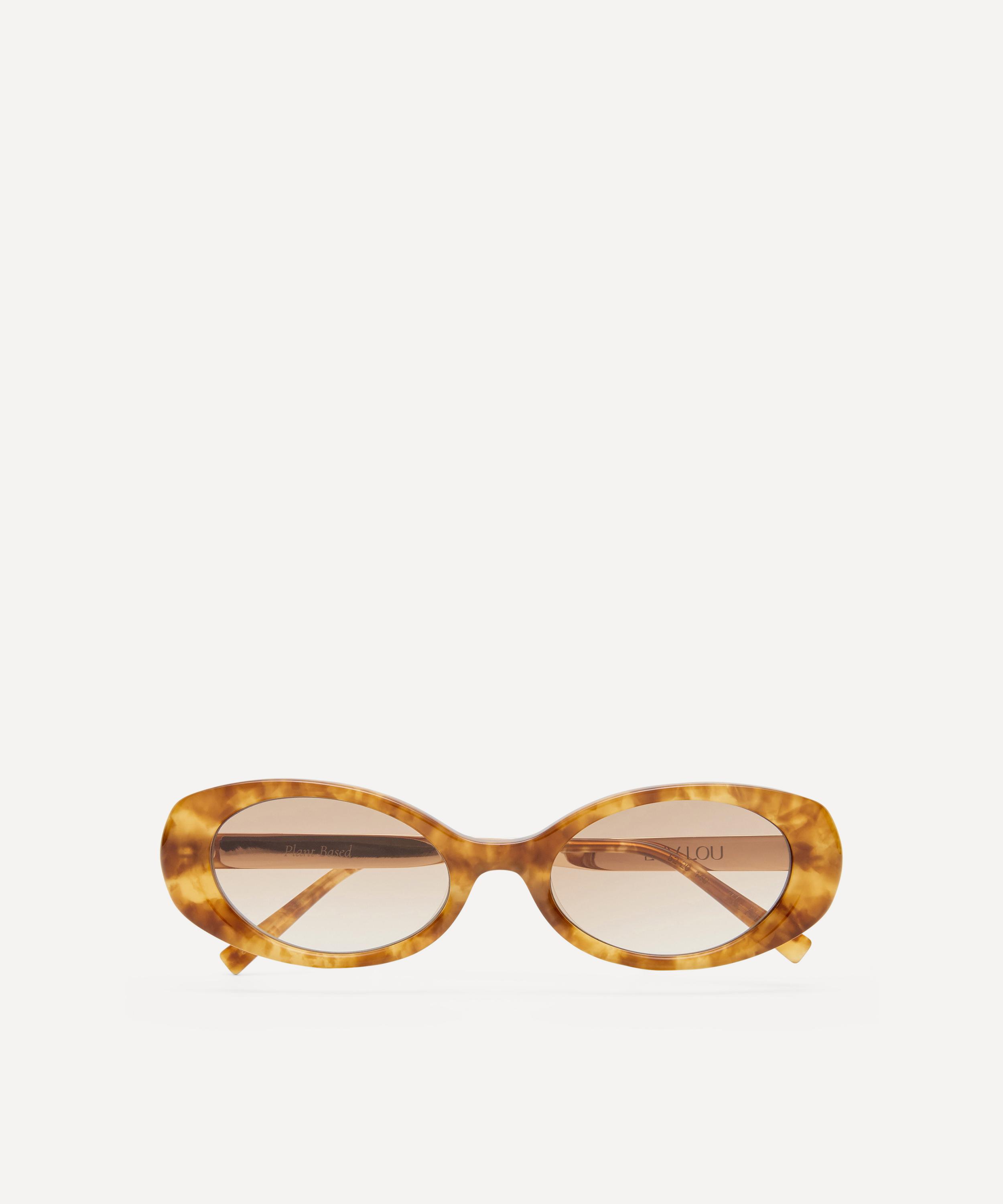Luv Lou - Honey Oval Sunglasses image number 4