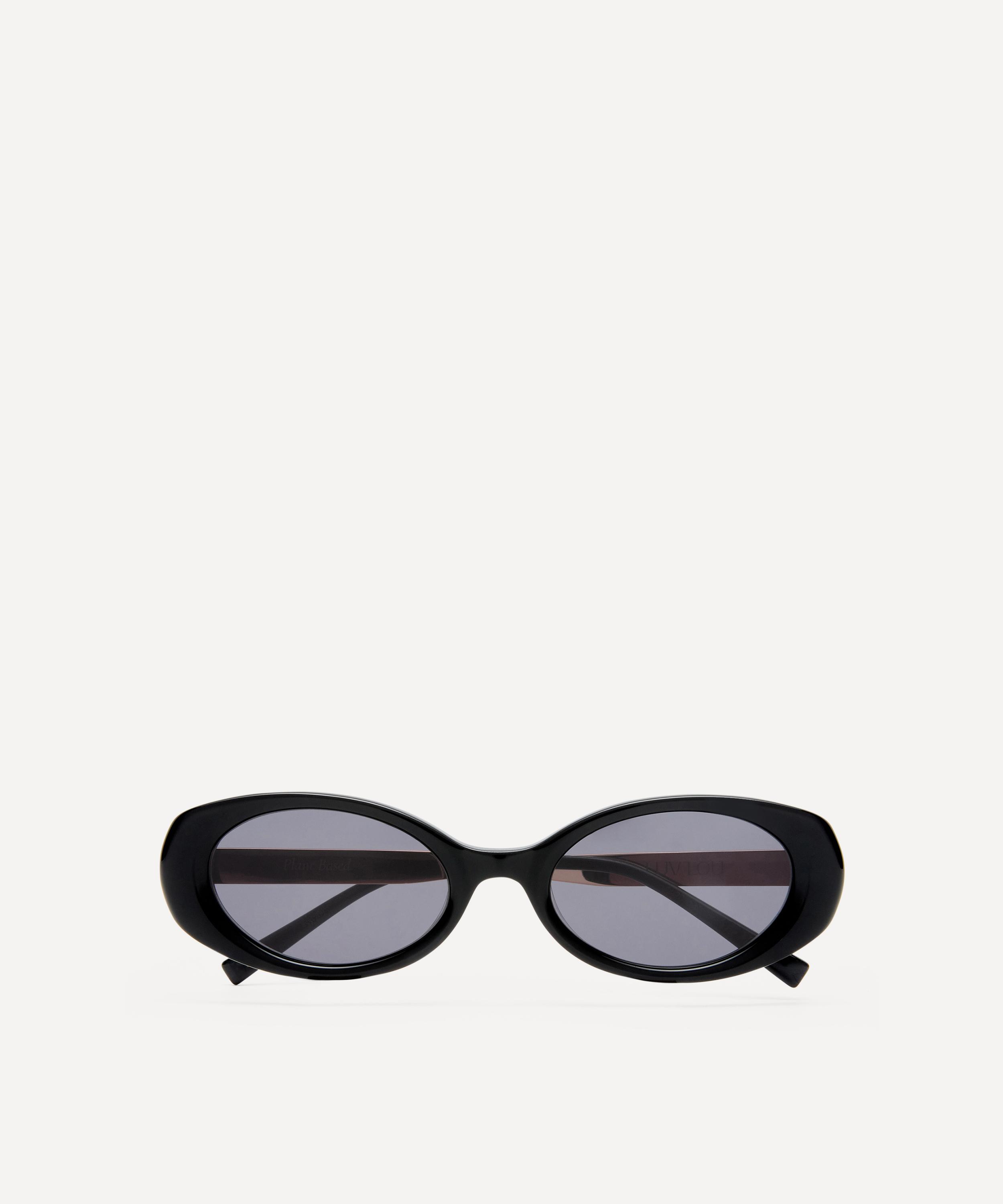 Luv Lou - Honey Oval Sunglasses image number 4