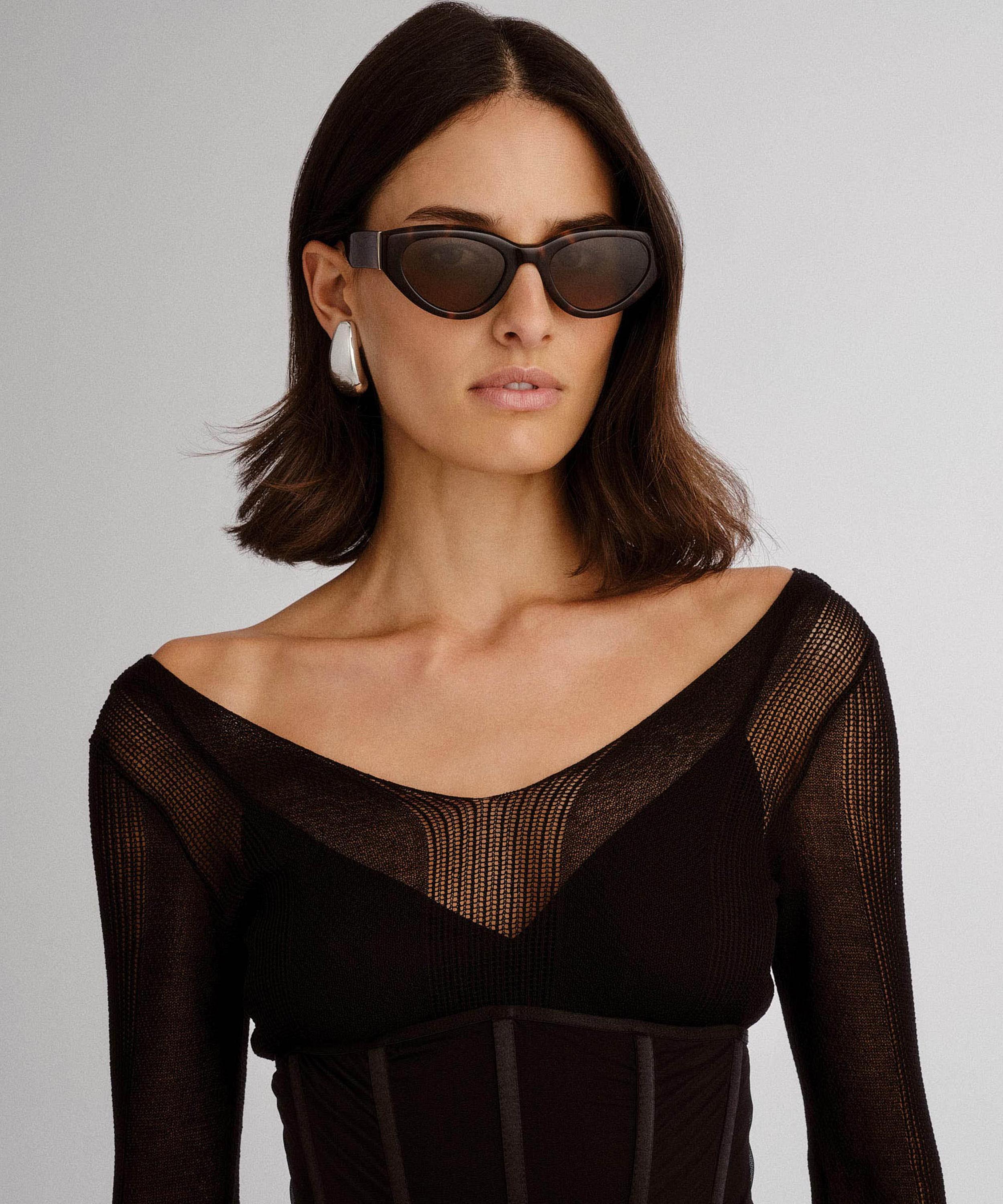 Luv Lou - Poppy Cat Eye Sunglasses image number 1
