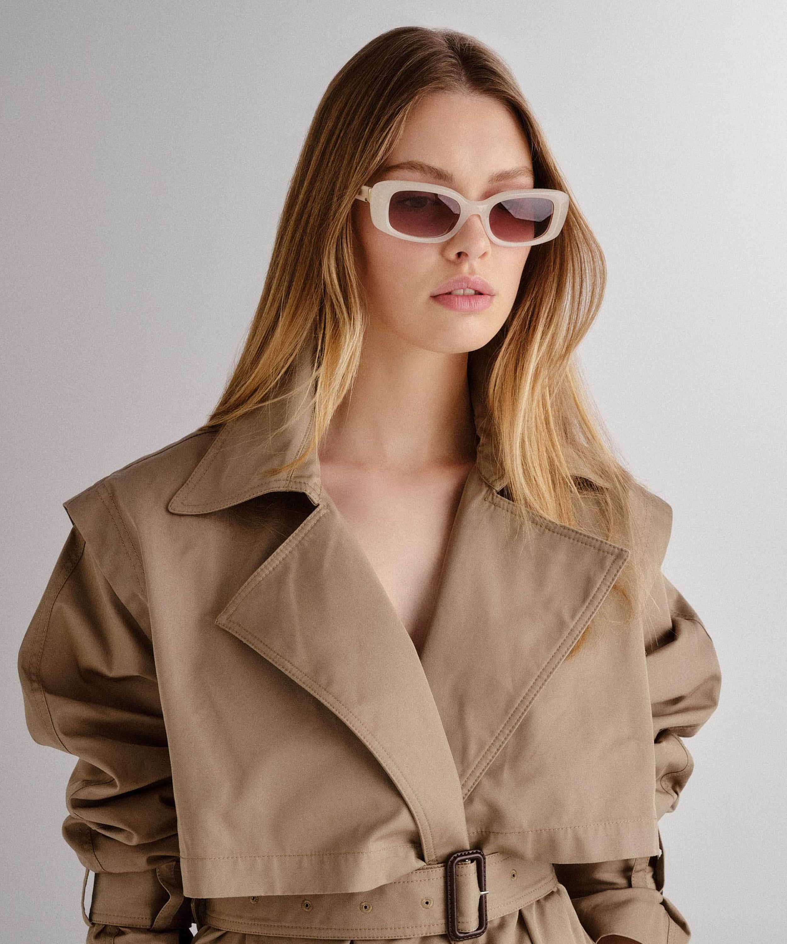 Luv Lou - Sienna Rectangle Sunglasses image number 1